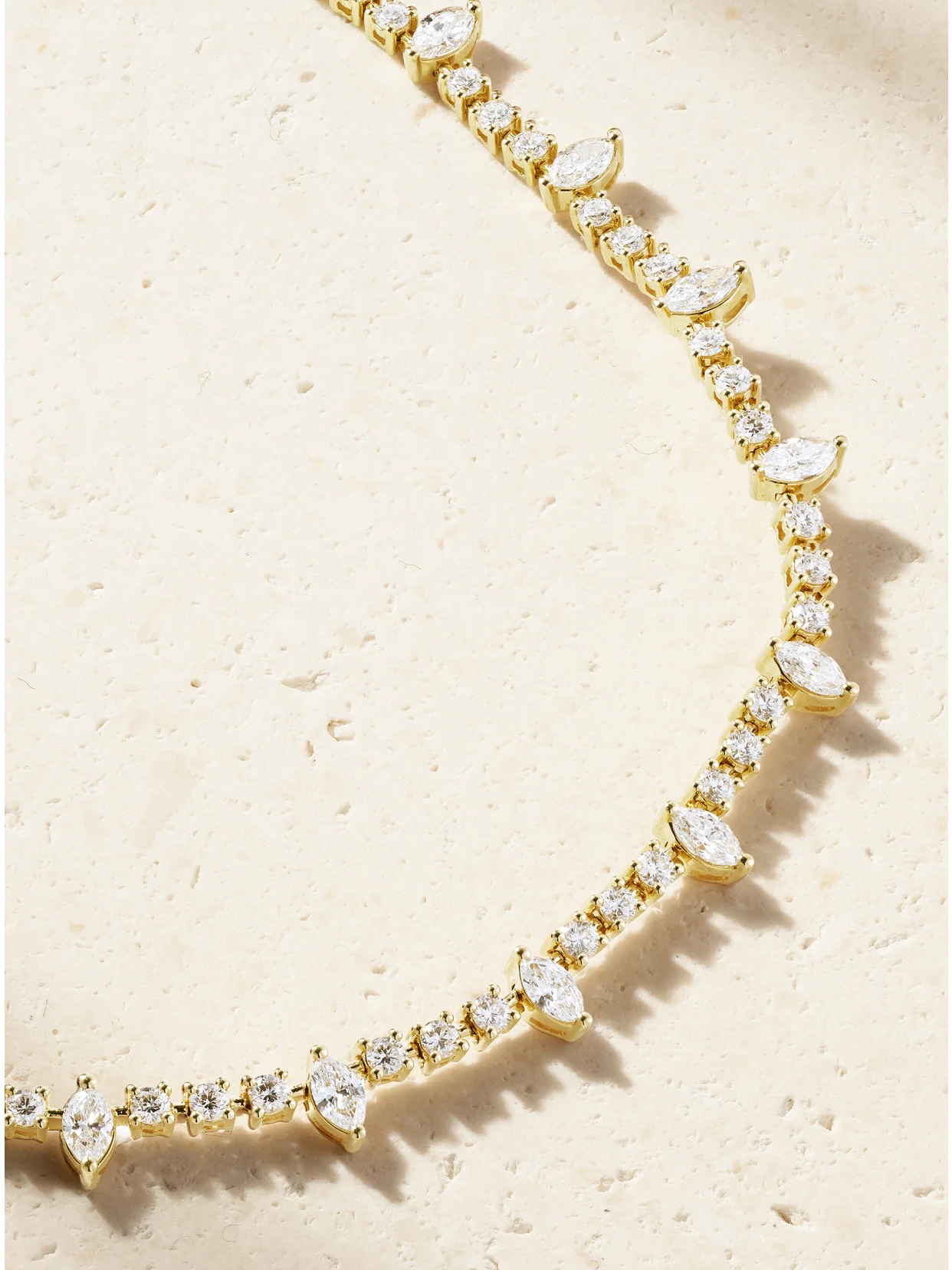 Ava 18-karat Gold Diamond Necklace - 1