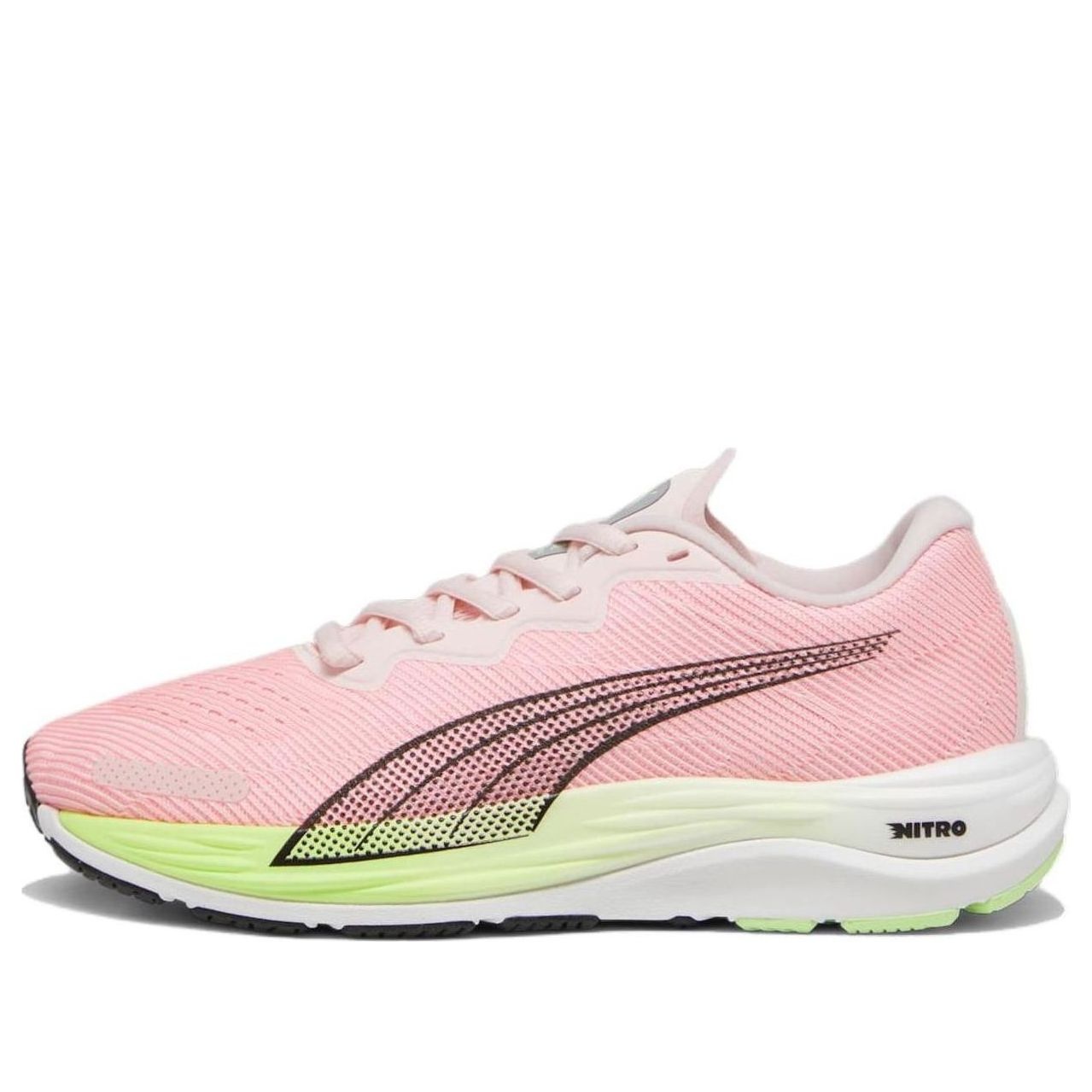 (WMNS) PUMA Velocity Nitro 2 Running Shoes 'Pink White' 376262-20 - 1