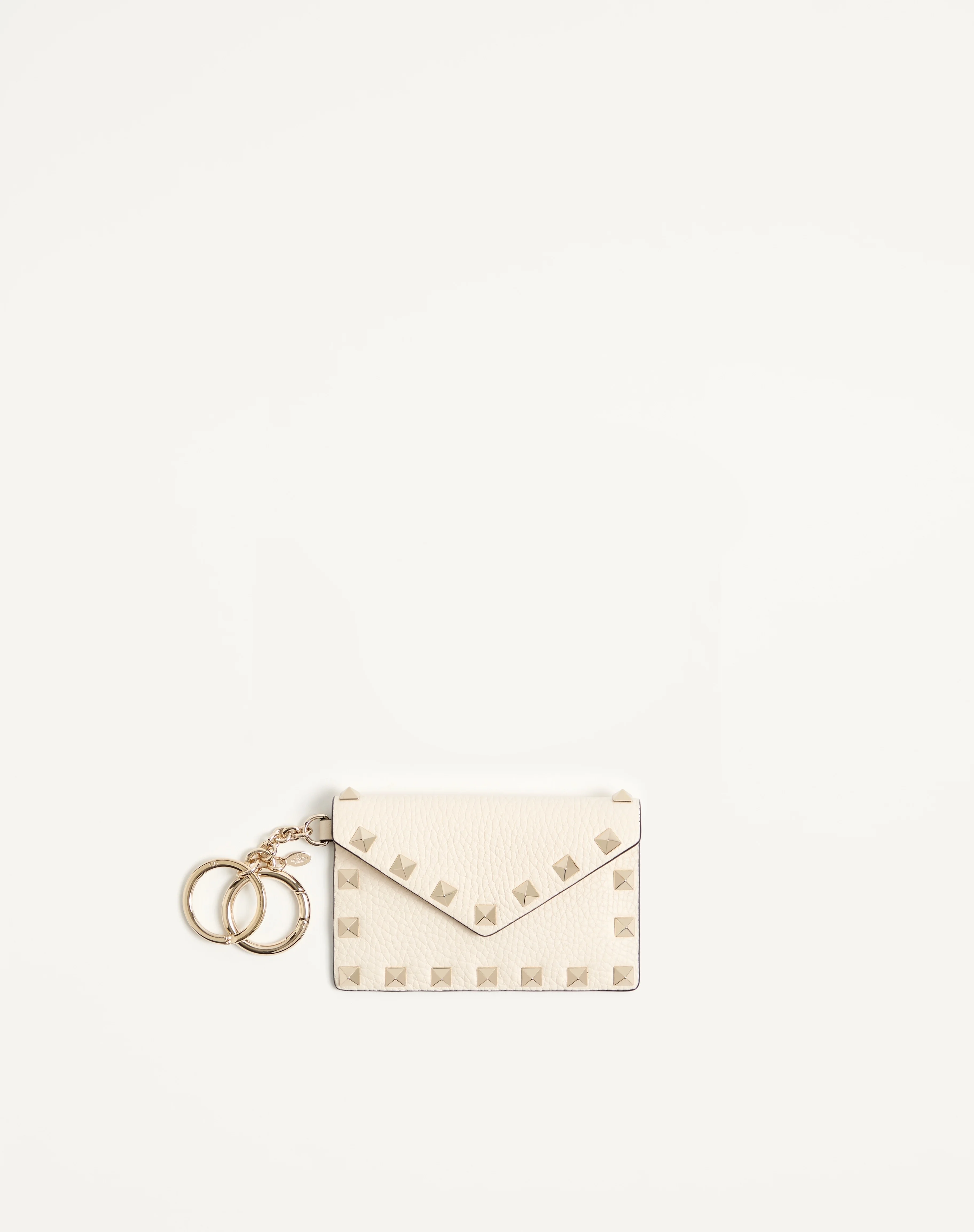 VALENTINO GARAVANI ROCKSTUD CHARM IN GRAINY CALFSKIN - 1