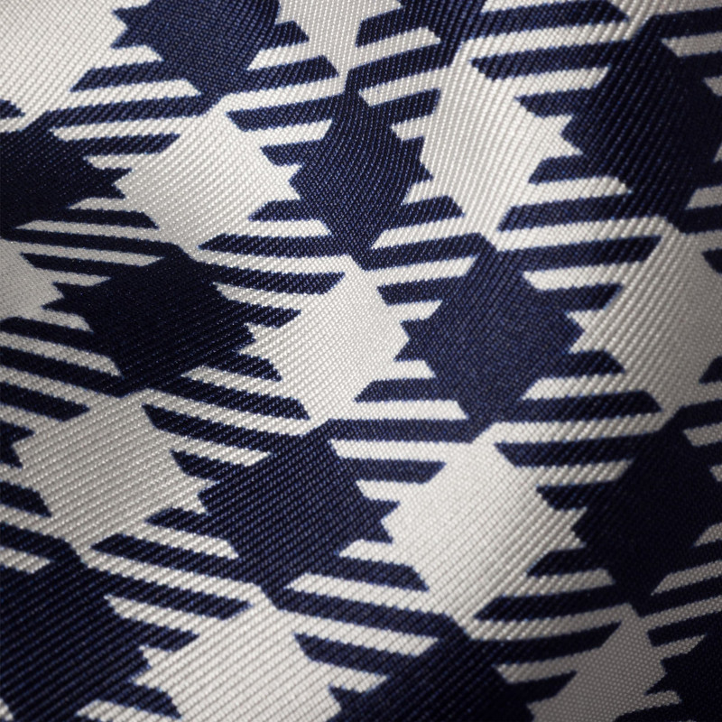 Miu Miu Printed silk twill scarf outlook