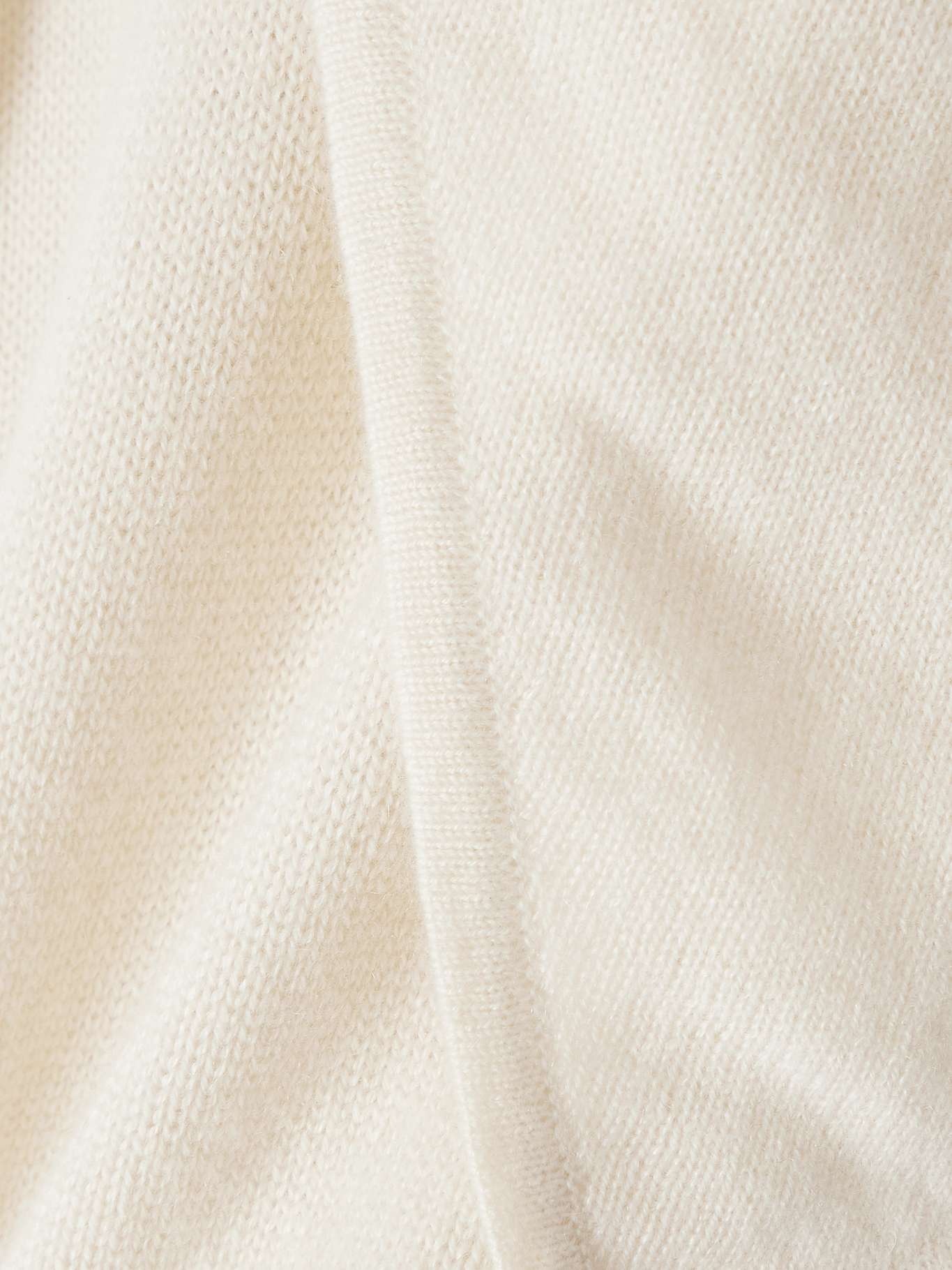 Malia tie-detailed cashmere sweater Cream - 4