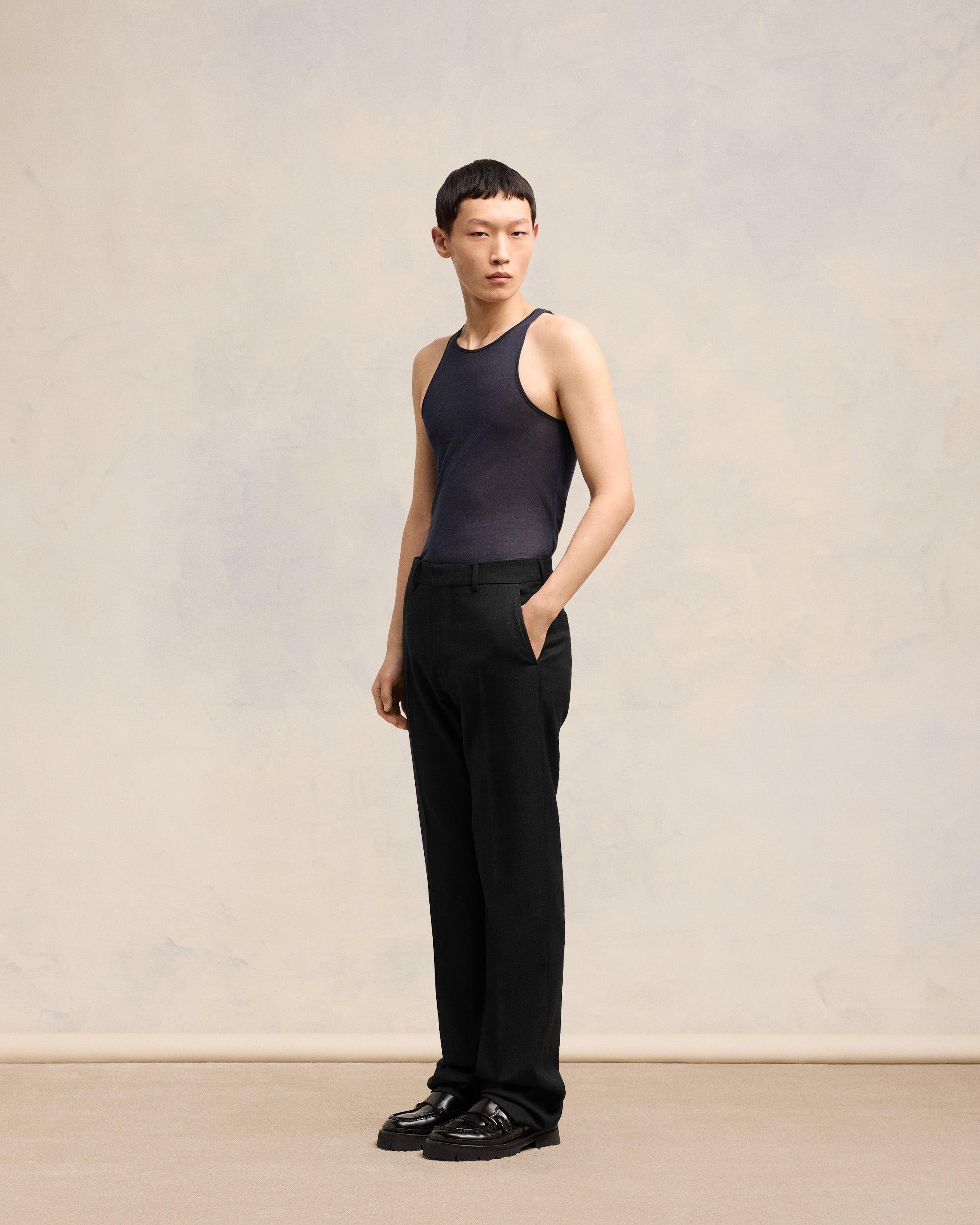 STRAIGHT FIT TROUSERS - 6