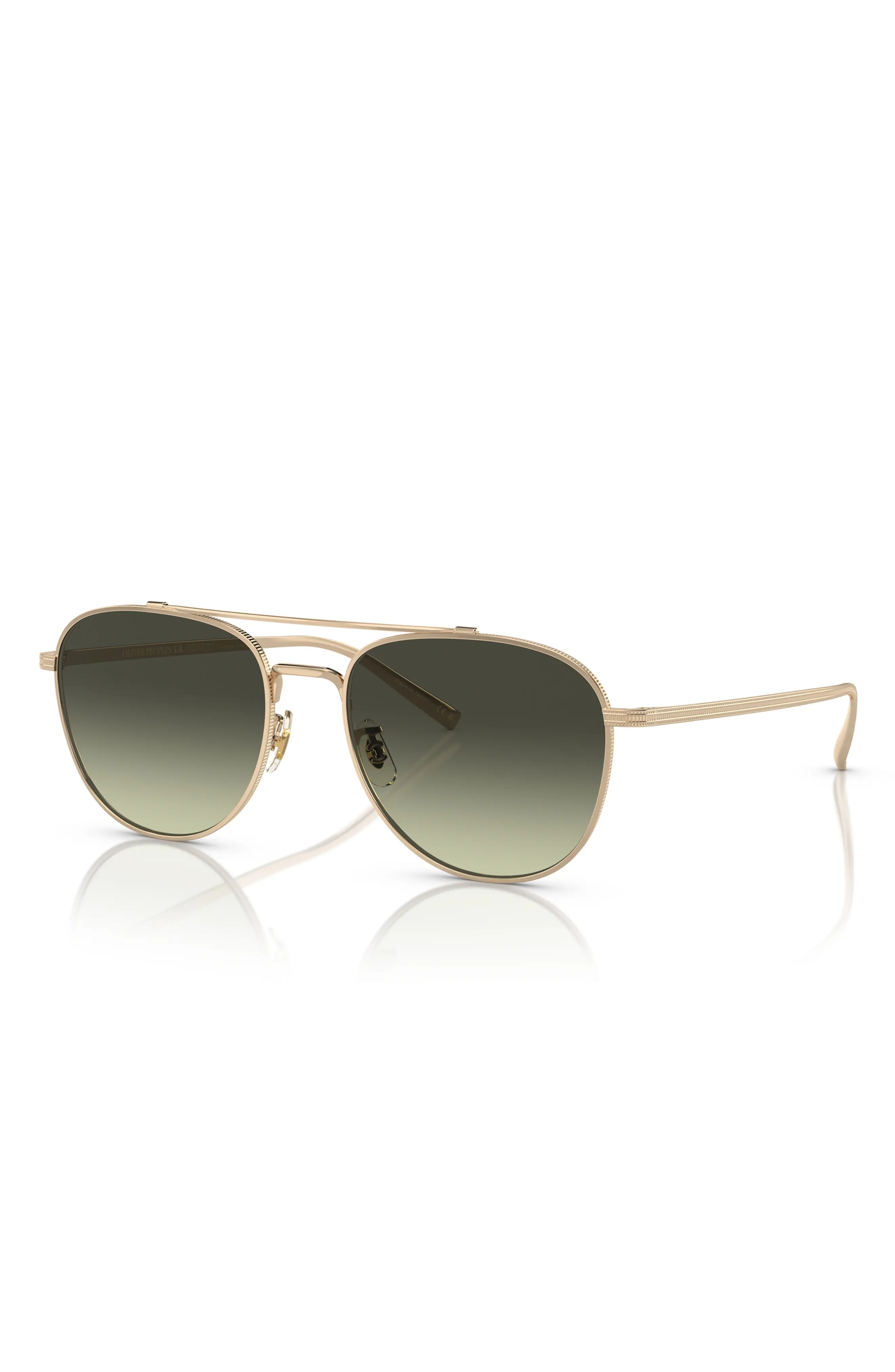 Rivetti 55mm Gradient Pilot Sunglasses - 2