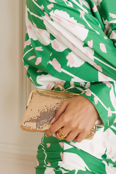 Anya Hindmarch Maud chainmail clutch outlook