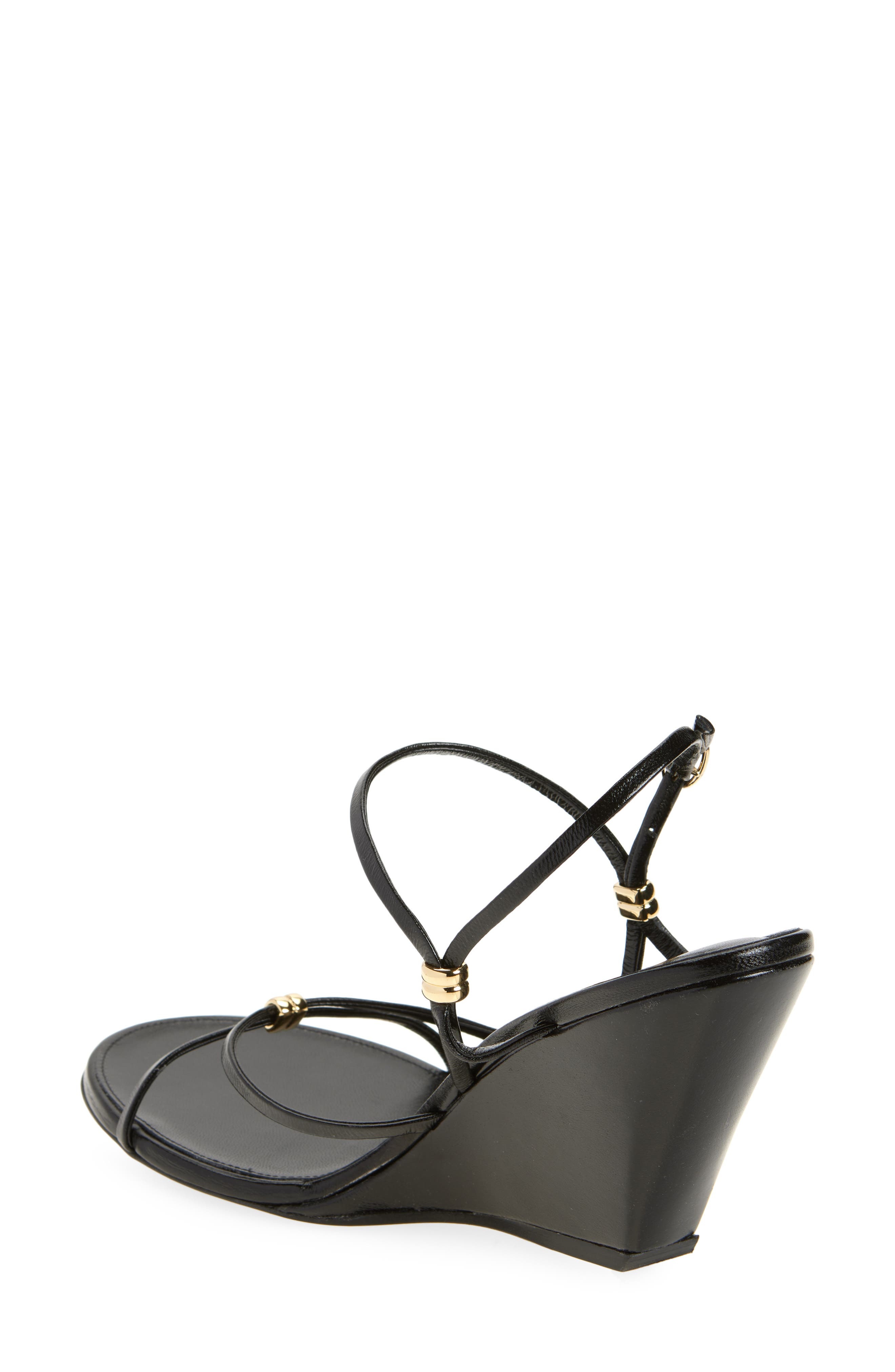 Proenza Schouler Coil Wedge Sandal in Black at Nordstrom - 2