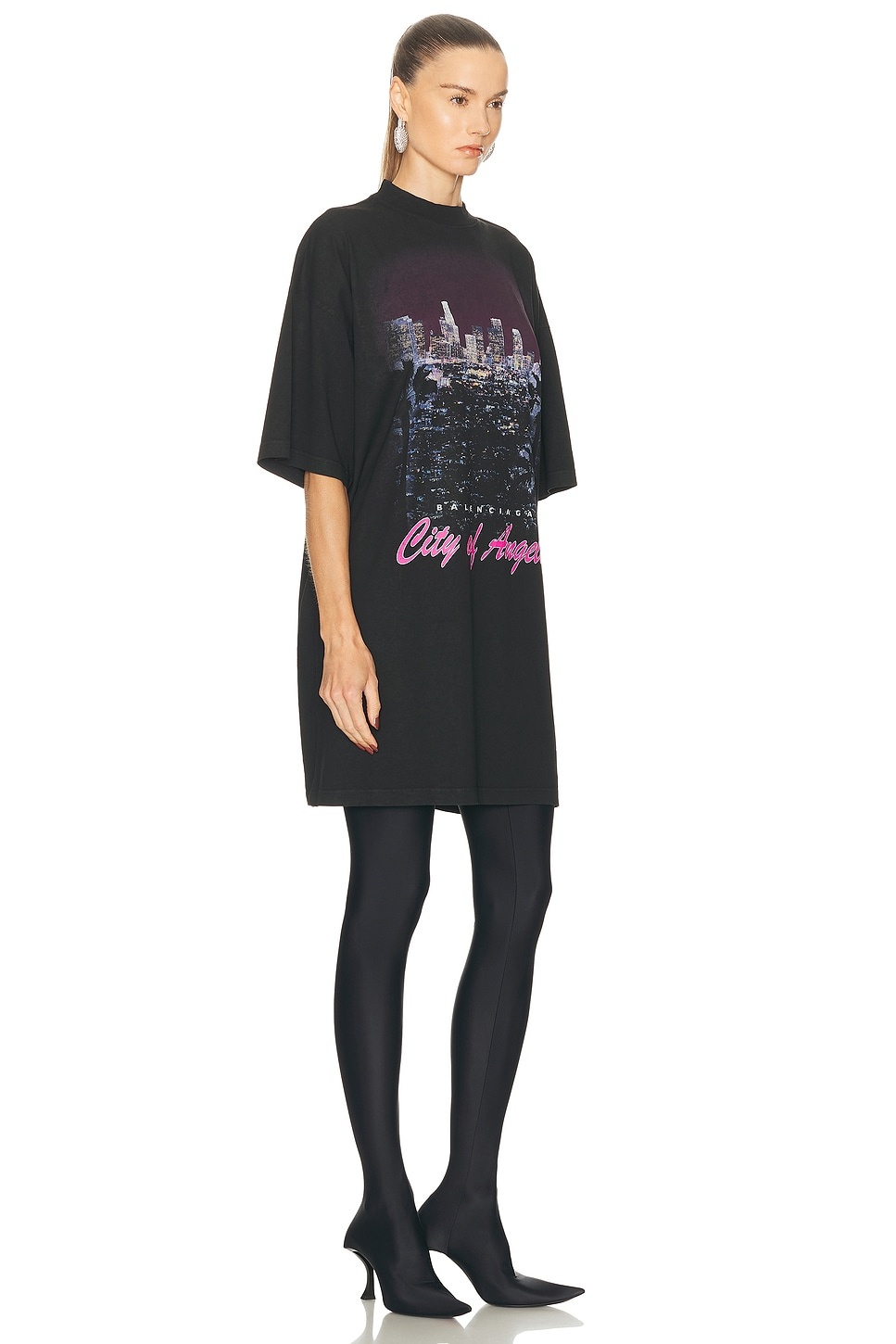 City Of Angels T-shirt Dress - 2