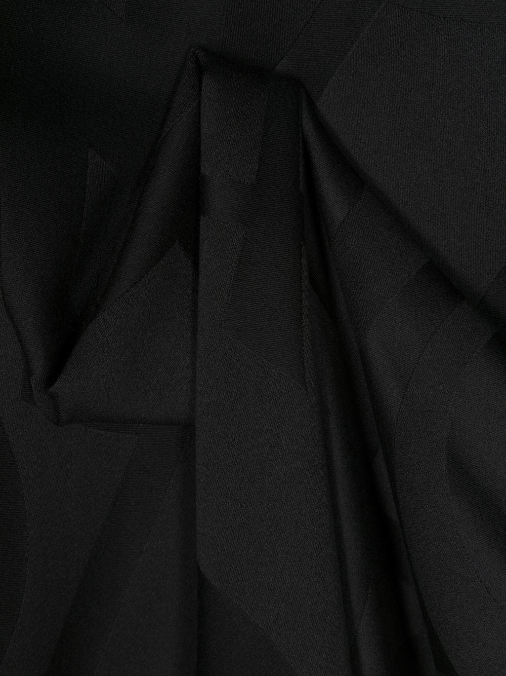 jacquard-logo wool scarf - 3