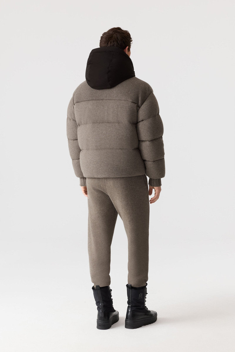 GRIFFEN Cashmere-Blend Down Jacket with Removable Hood 4