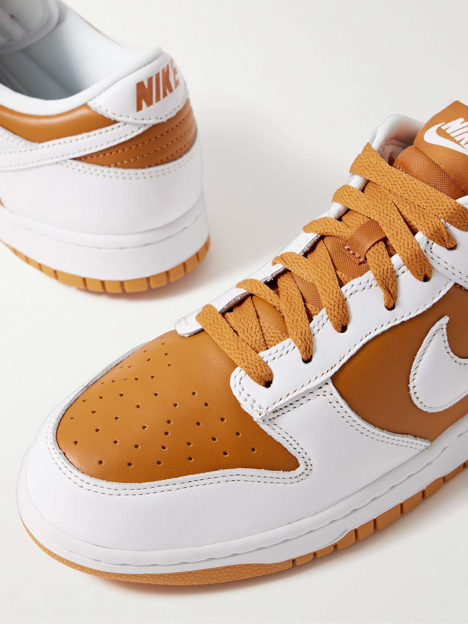 Dunk Low QS Leather Sneakers - 6