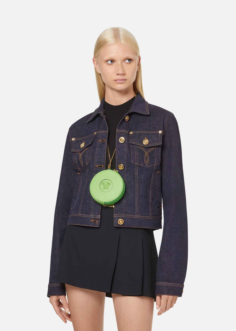 VERSACE La Medusa Round Pouch outlook