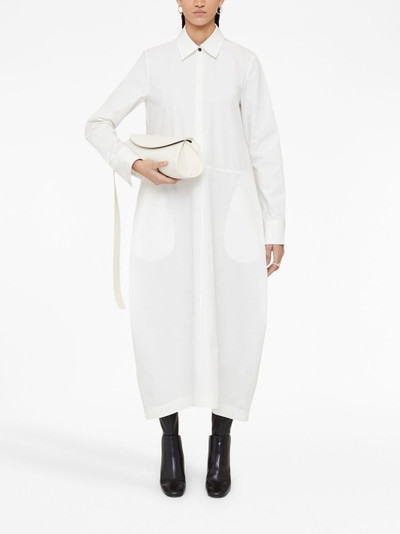 Jil Sander long-sleeve cotton long dress outlook