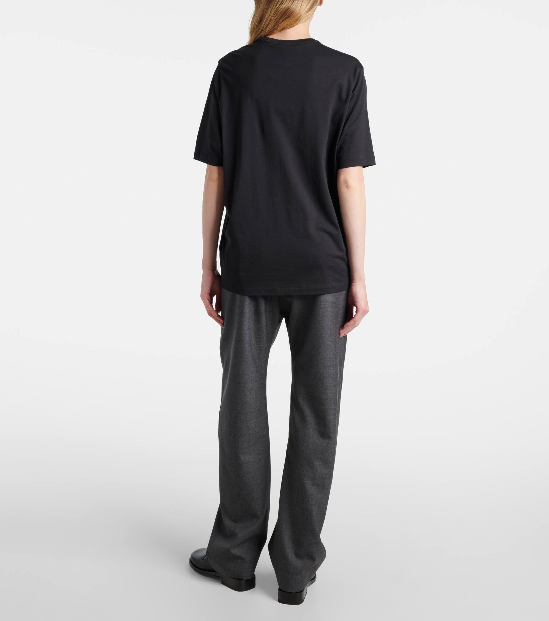 Harper cotton jersey T-shirt - 3