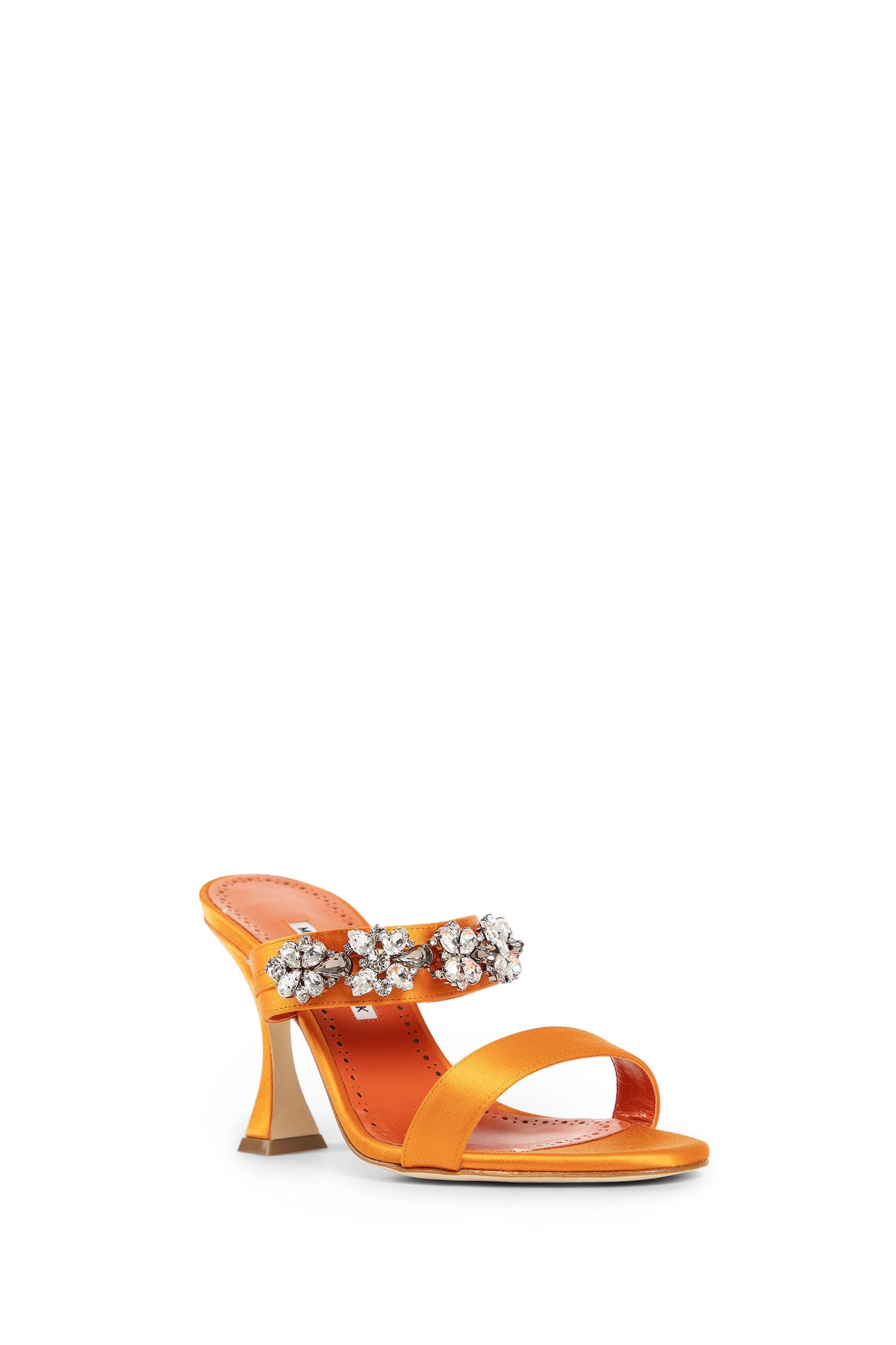 MANOLO BLAHNIK WOMAN ORANGE PUMPS - 2