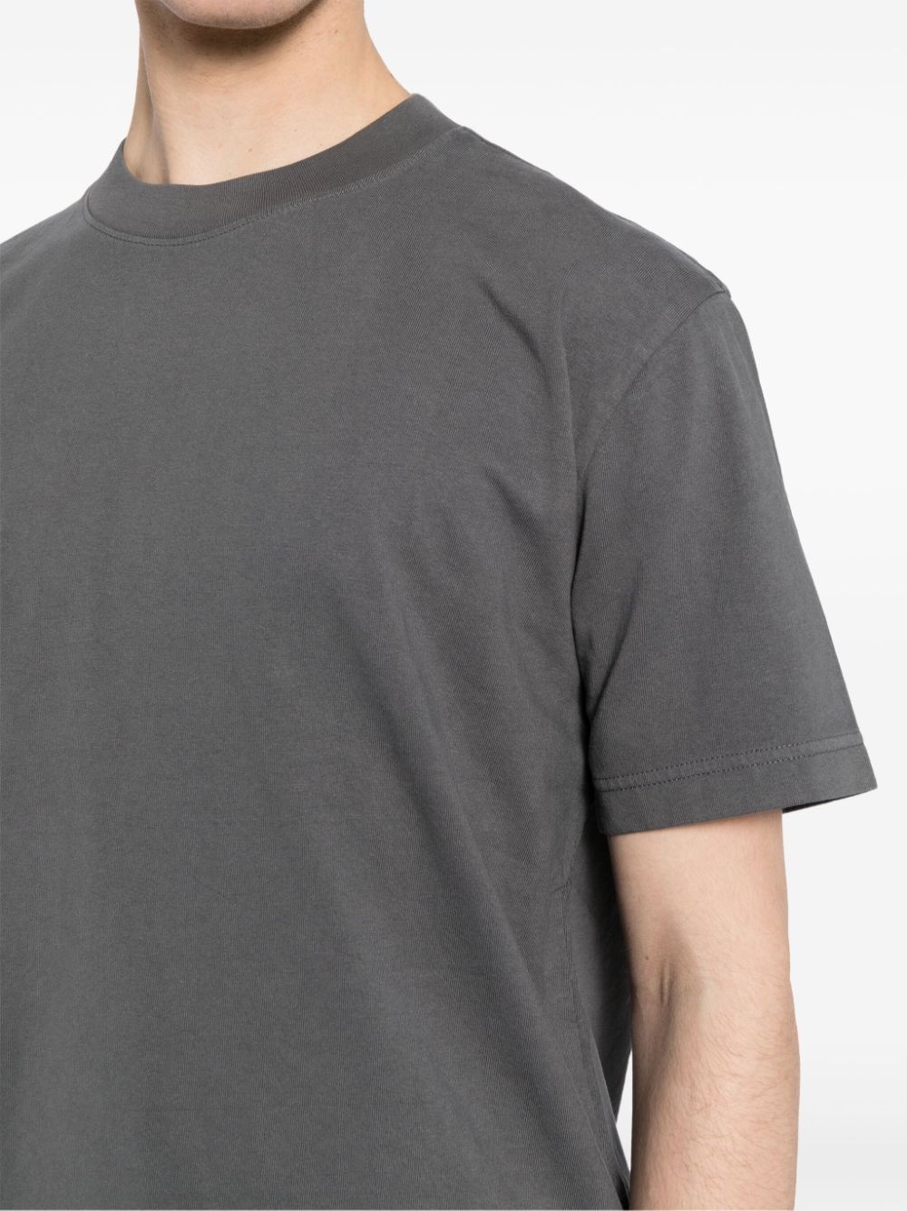crew-neck cotton T-shirt - 5