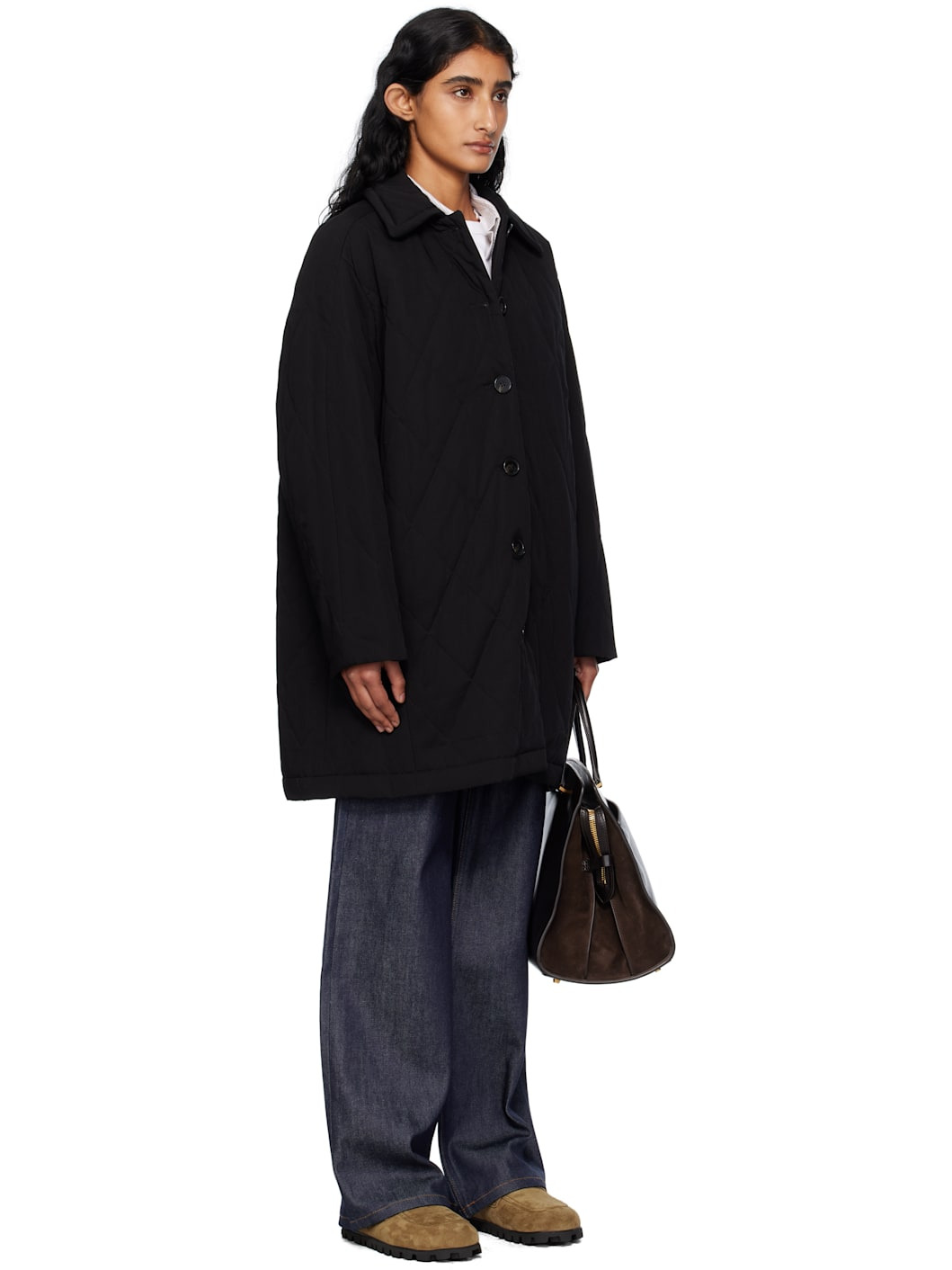 Black Malia Coat - 2