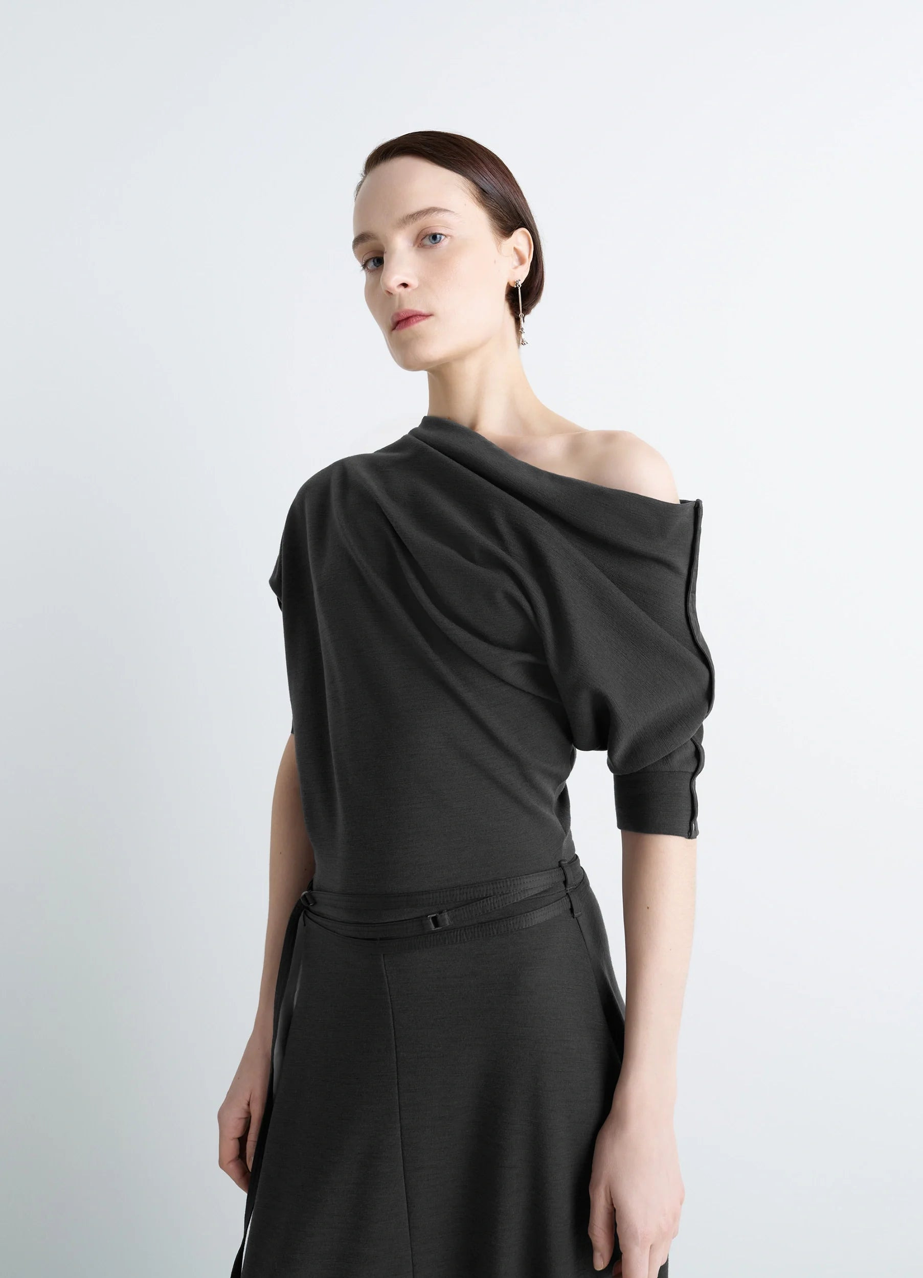 TWISTED HEM DRESS - 6