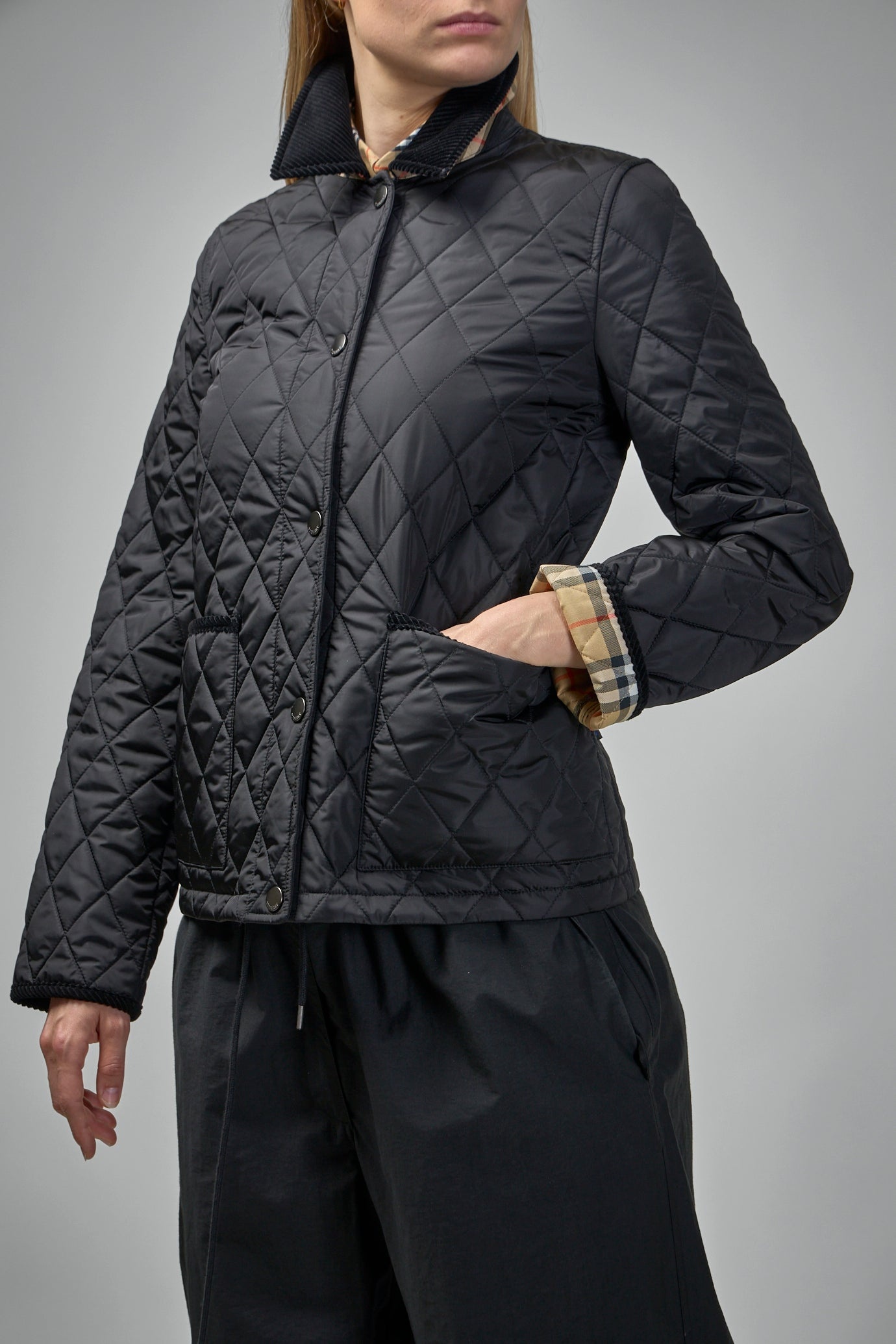 Quilted Nylon Jacket - 4