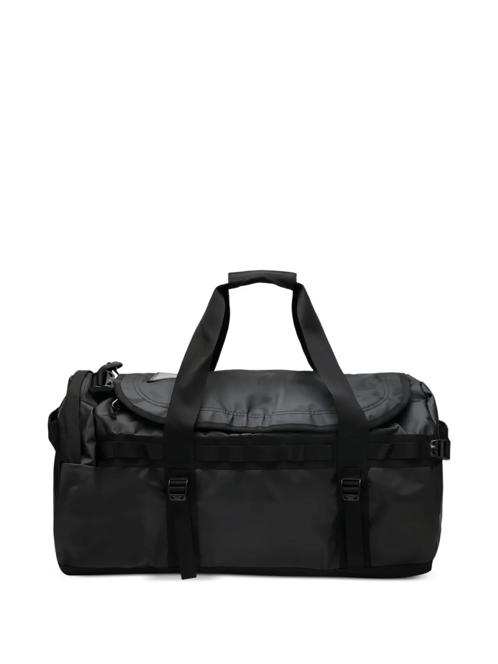 logo-print duffle bag - 1