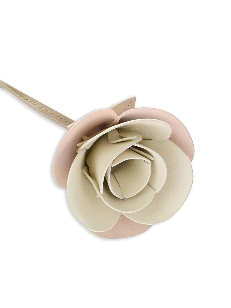 FURLA Allegra rose-shaped charm outlook