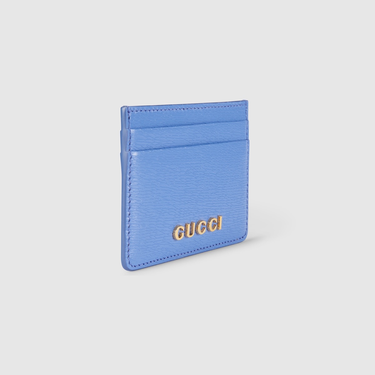 Card case with Gucci script - 3
