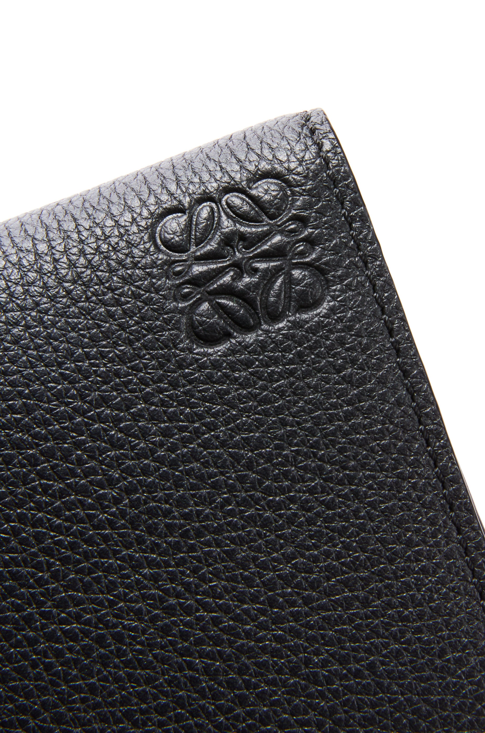 Long horizontal wallet in soft grained calfskin - 5