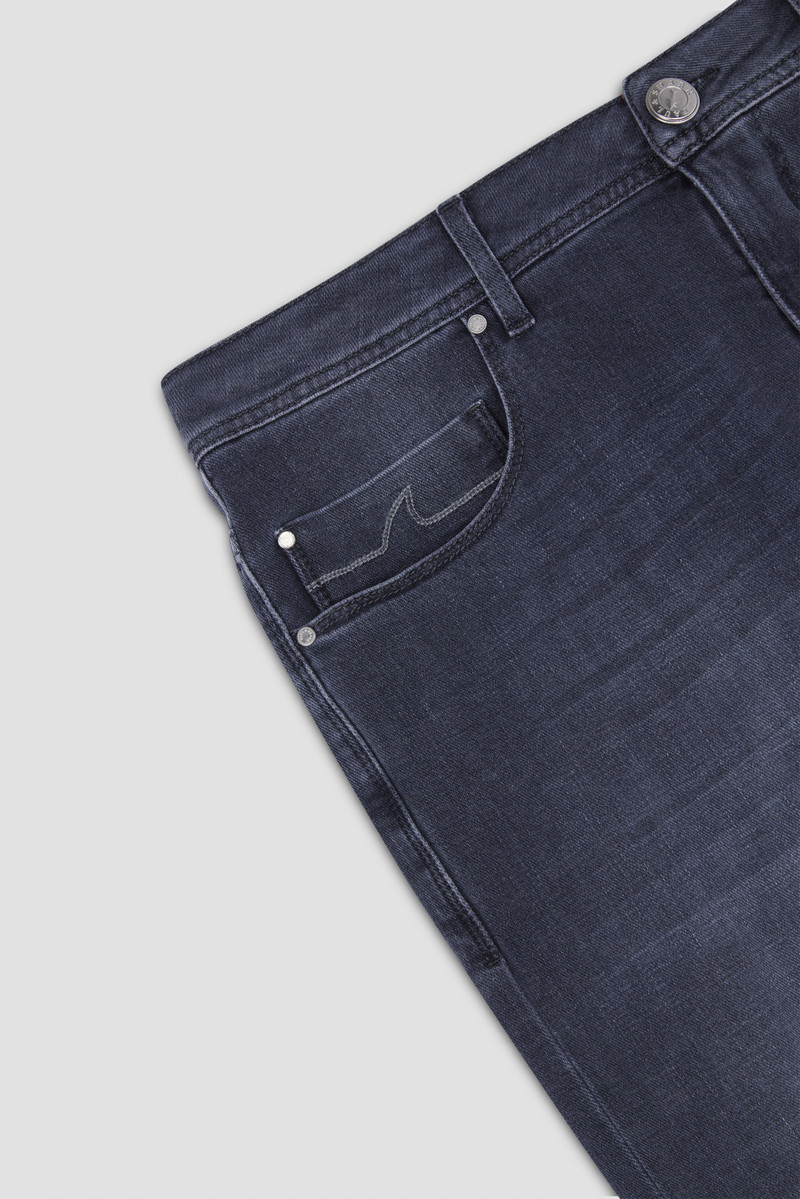 SILVER RIVET JEANS 5