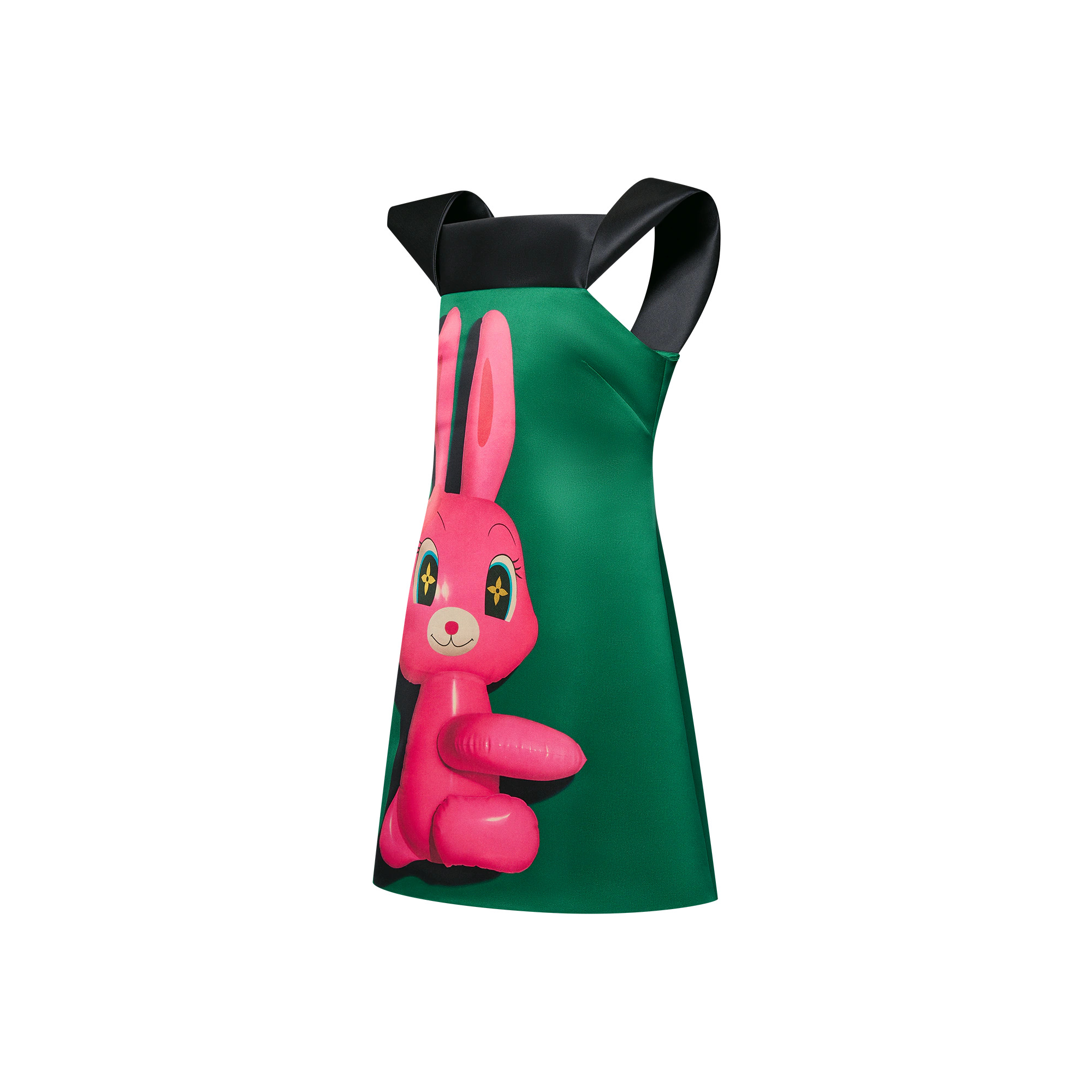 Shoulder Insert Rabbit Dress - 2