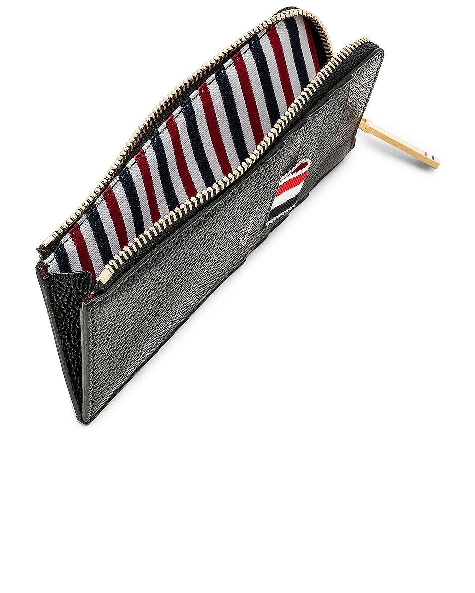 Pebble Grain Half-Zip Wallet - 4