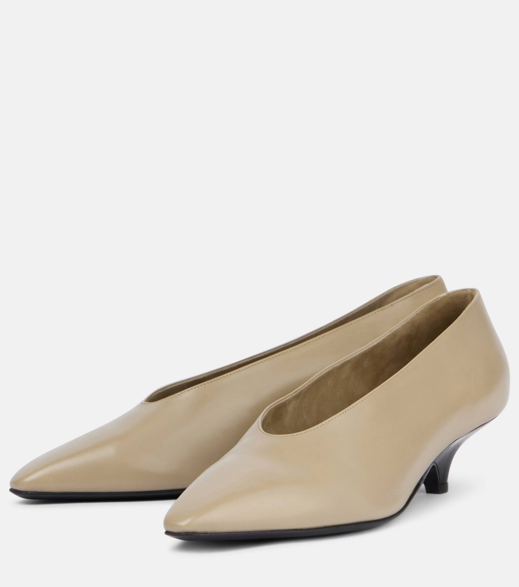 Rebecca leather pumps - 4