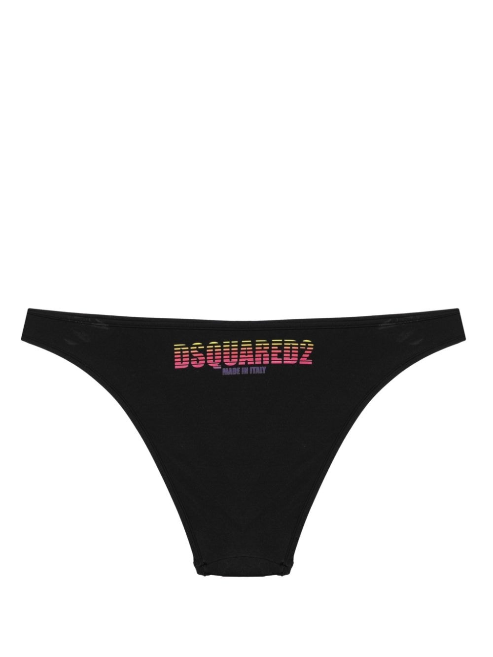 logo-print bikini bottom - 2