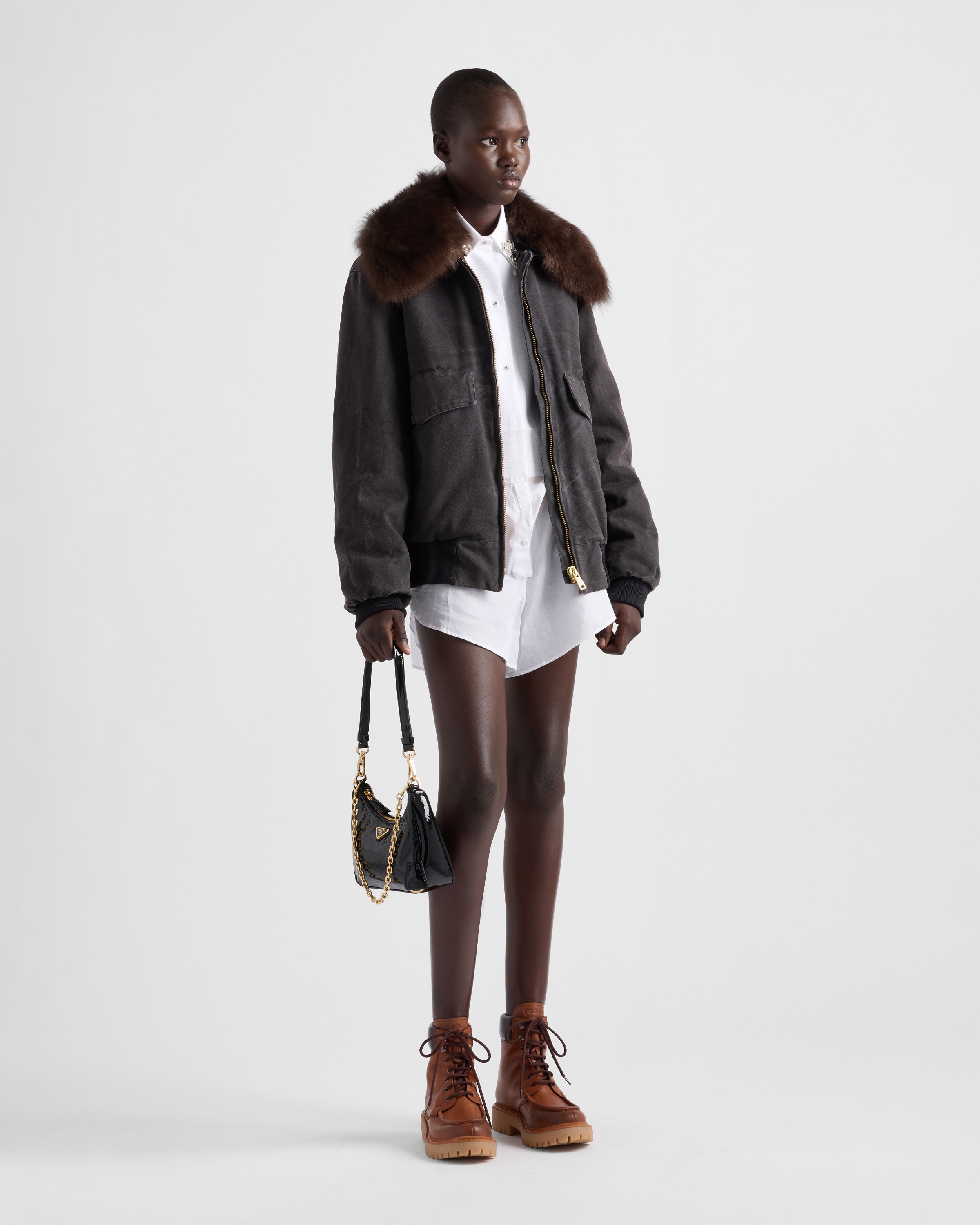 Canvas blouson jacket - 2