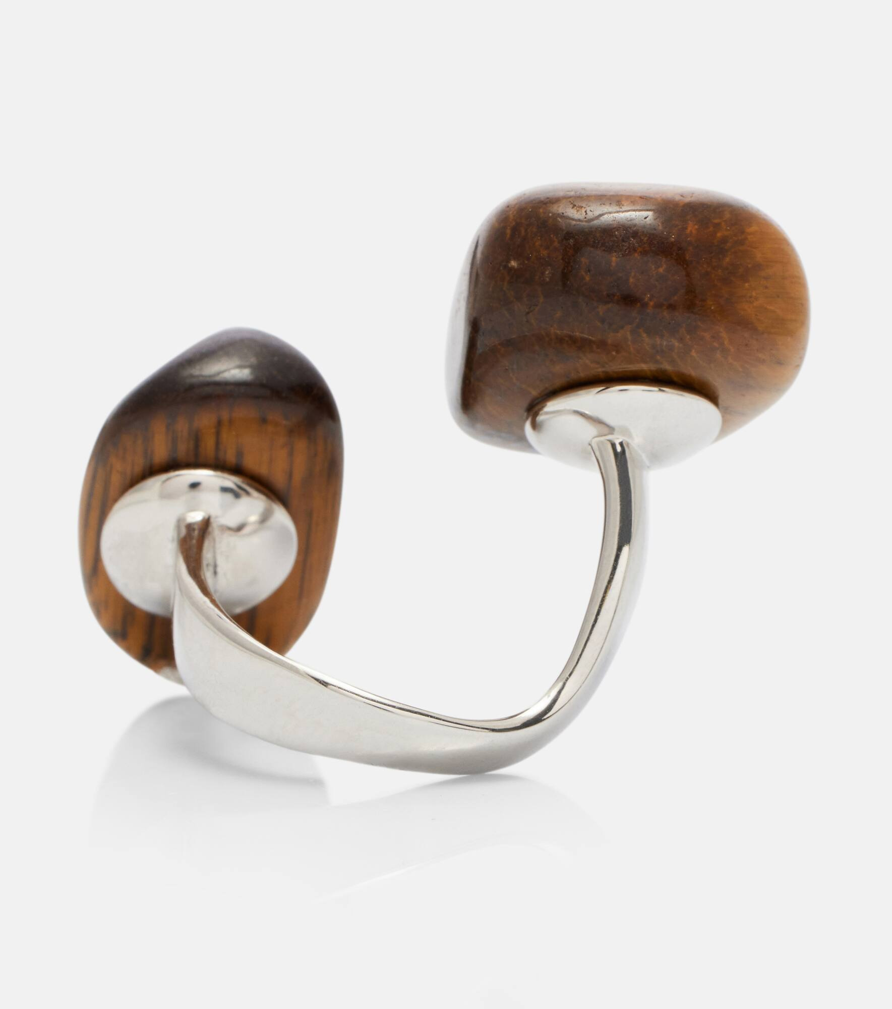 Embellished open ring - 4