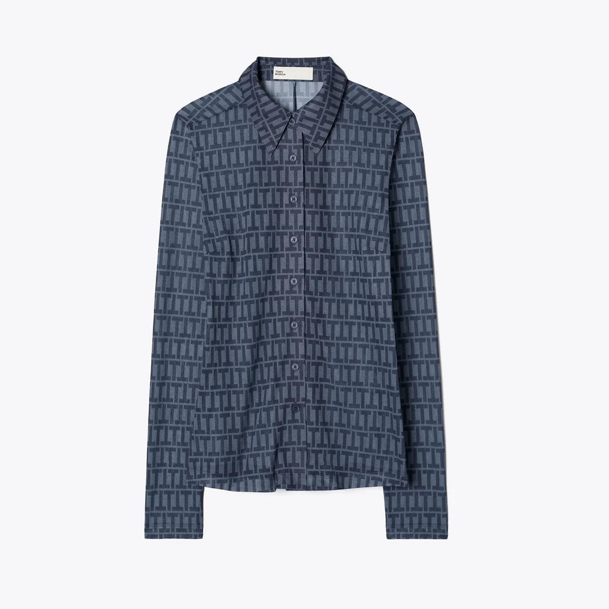 Crepe Polo Shirt - 1