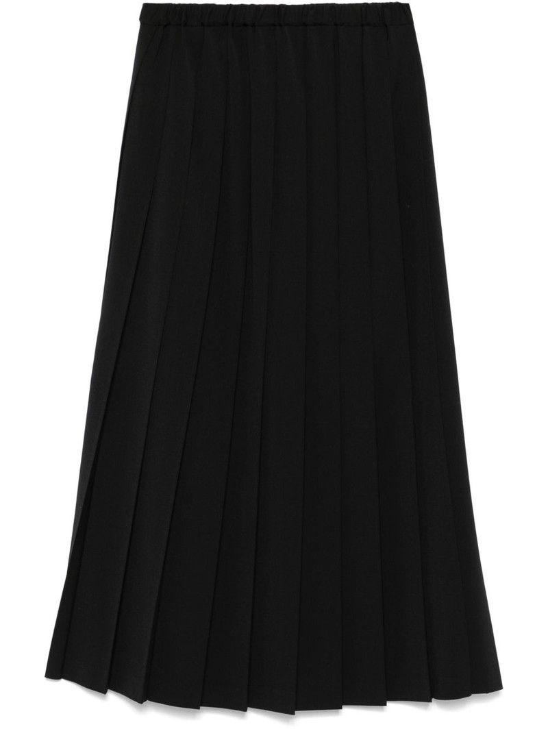 pleated midi skirt 1