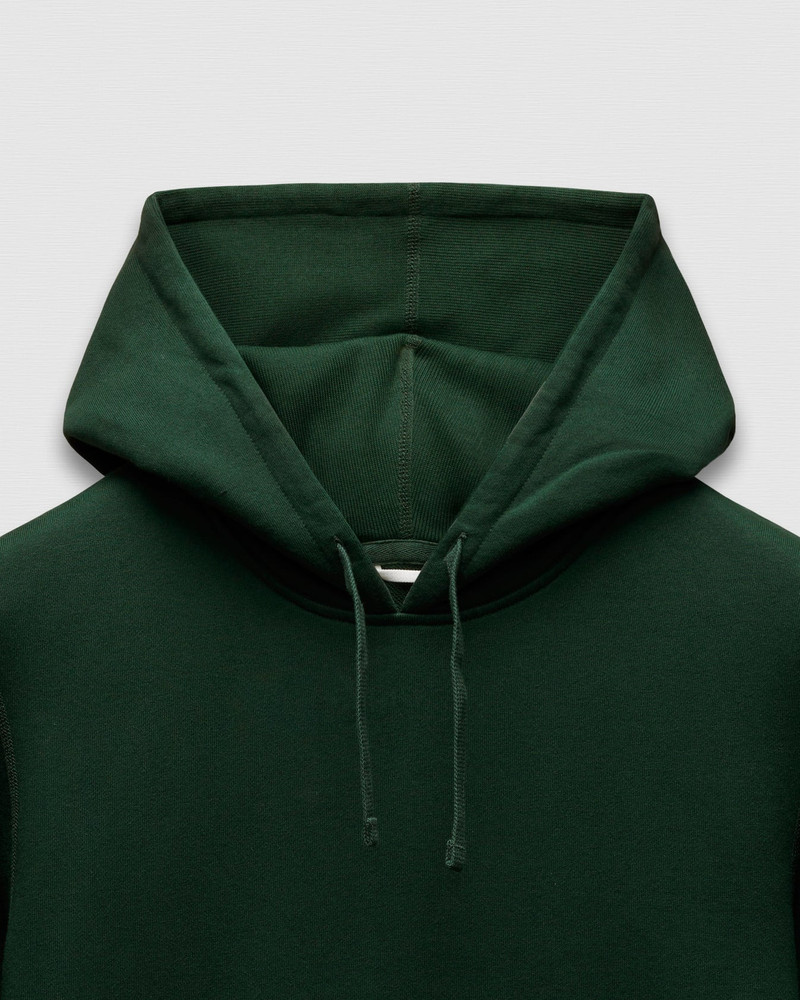 Reigning Champ Midweight Terry Slim Hoodie British Racing Green outlook