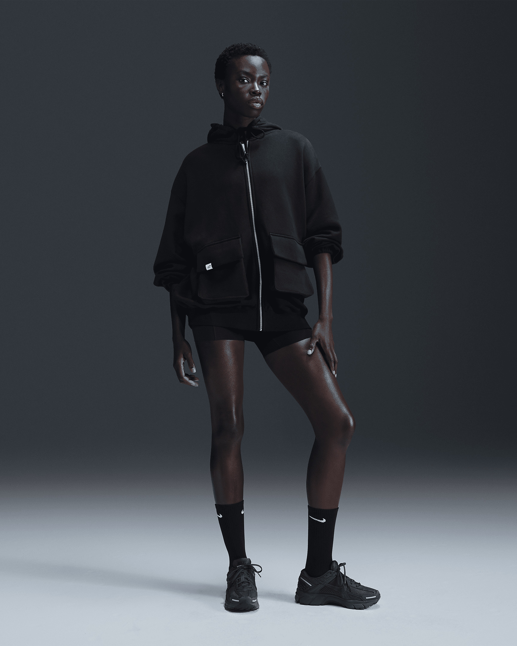 Nike Sportswear Women's Oversized Full-Zip French Terry Hoodie - 4