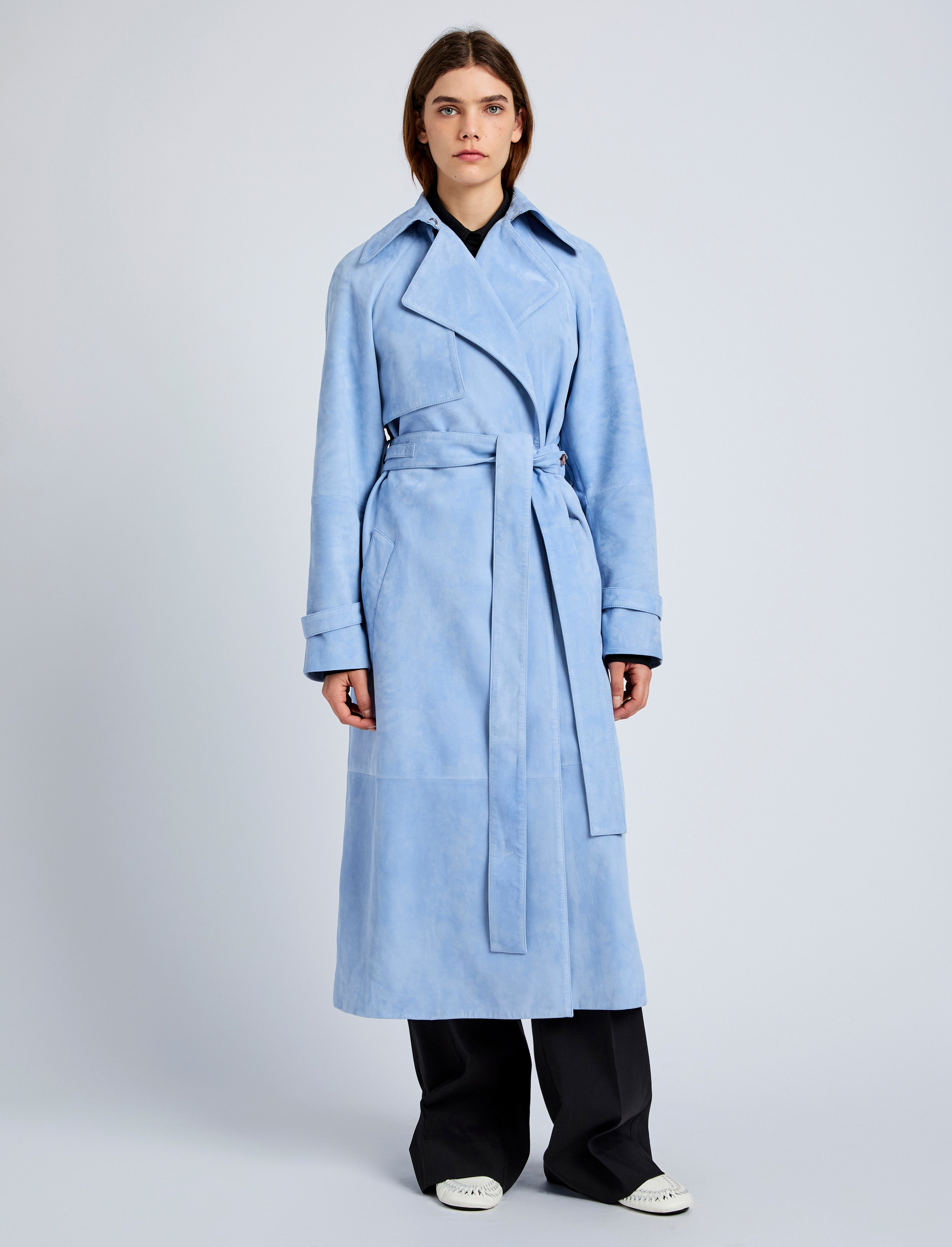 Ramona Coat in Suede - 6