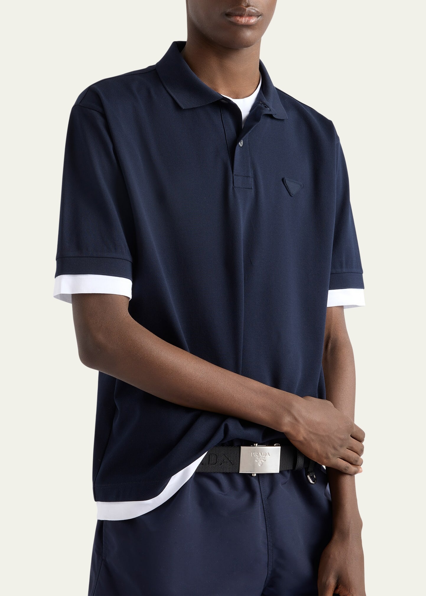 Men's Double-Layer Polo Shirt - 4