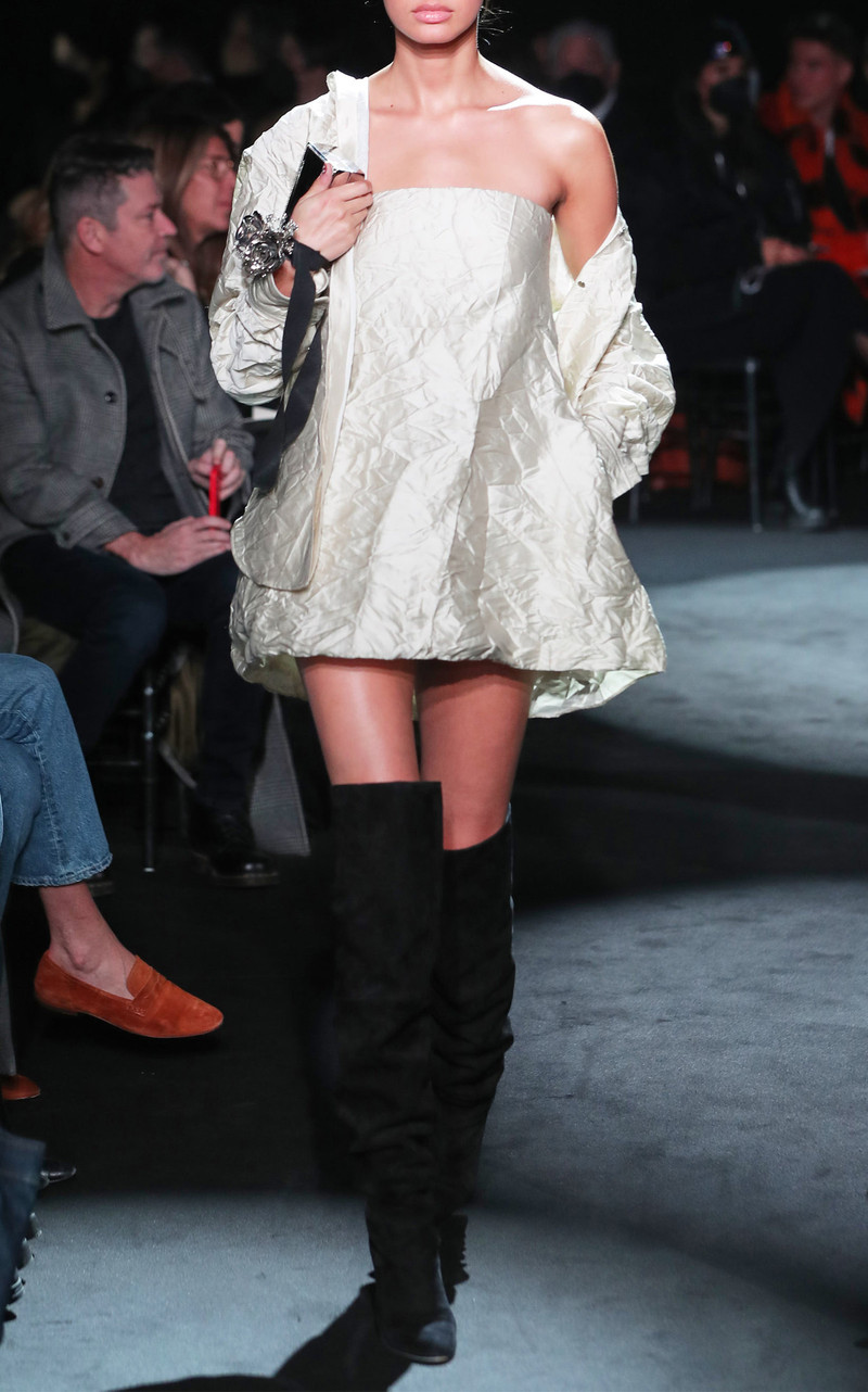 BRANDON MAXWELL Boyfriend Button-Up Shirt white outlook