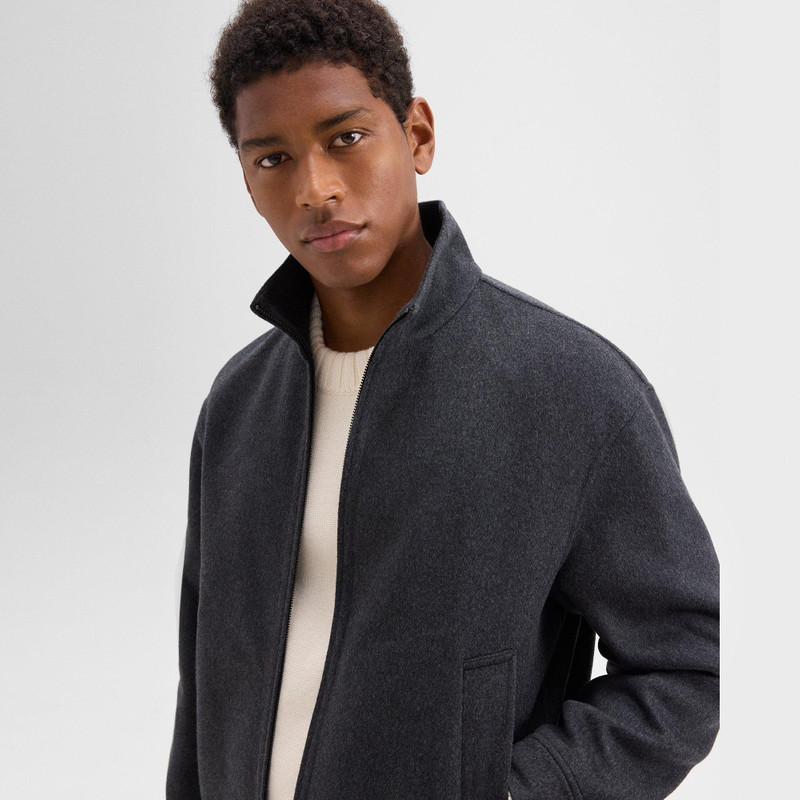 Straight Jacket in Double-Face Wool-Cashmere 5