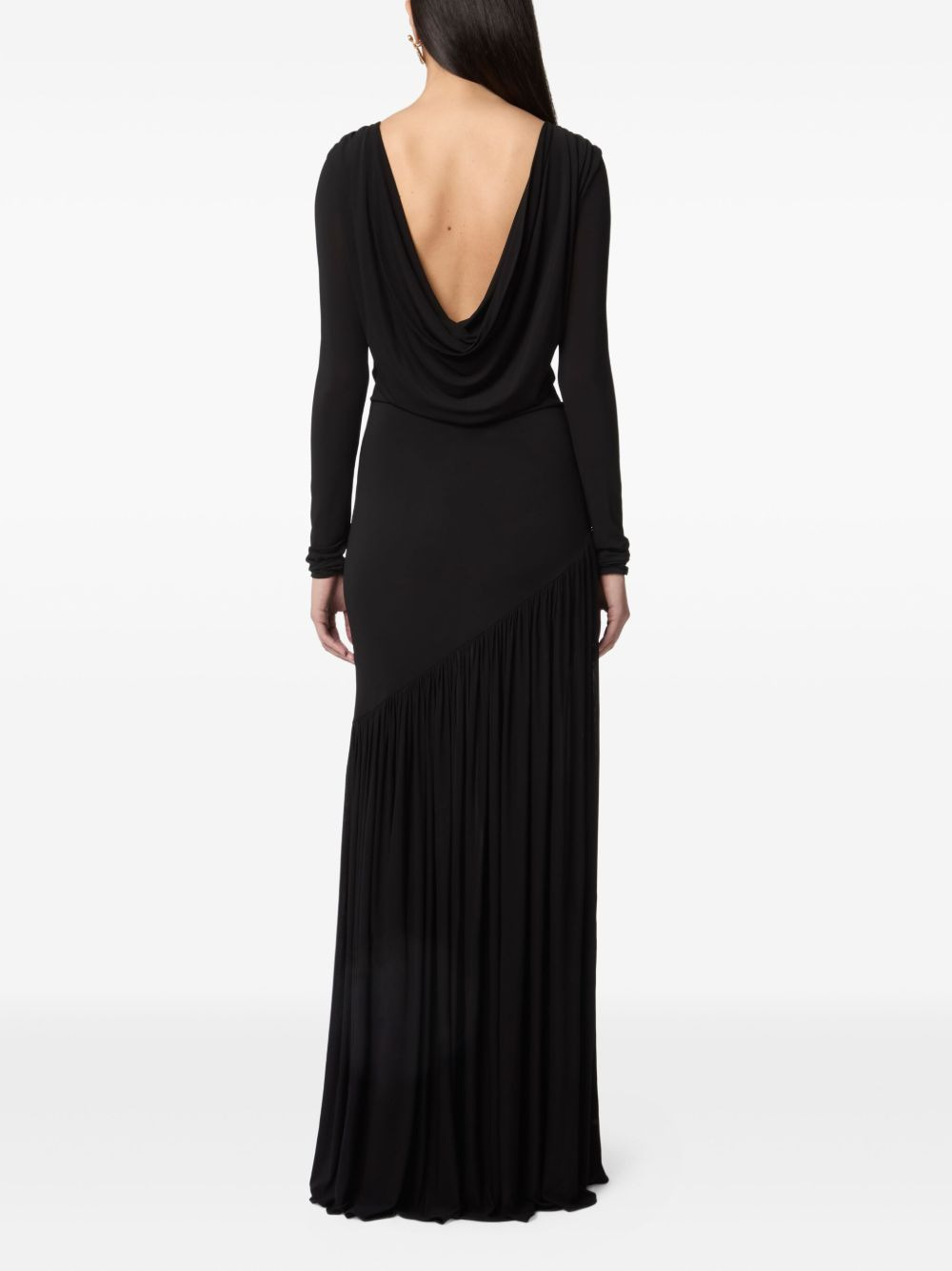 asymmetric maxi dress - 4