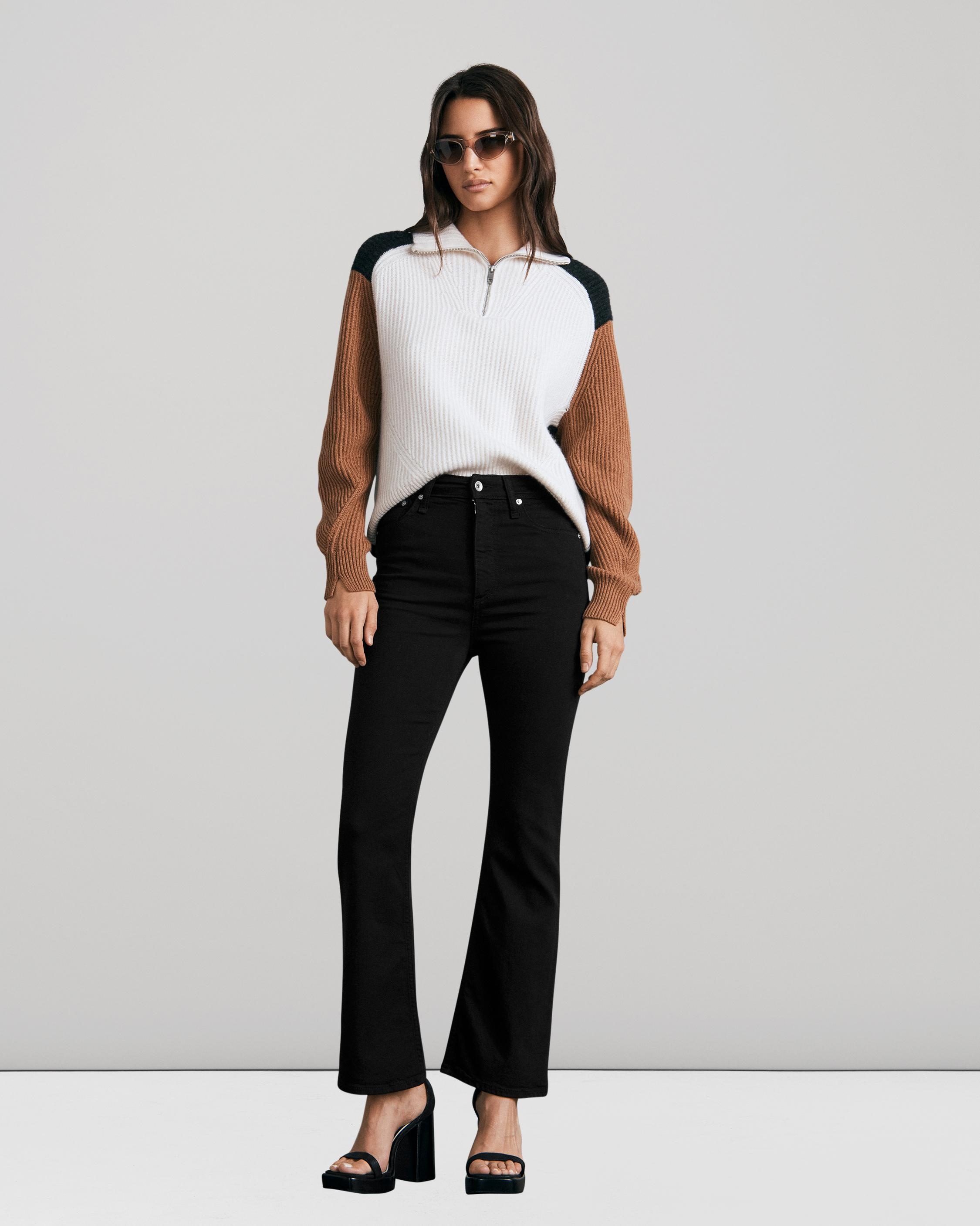 Casey High-Rise Ankle Flare - Black
Slim Fit Black Jean - 2