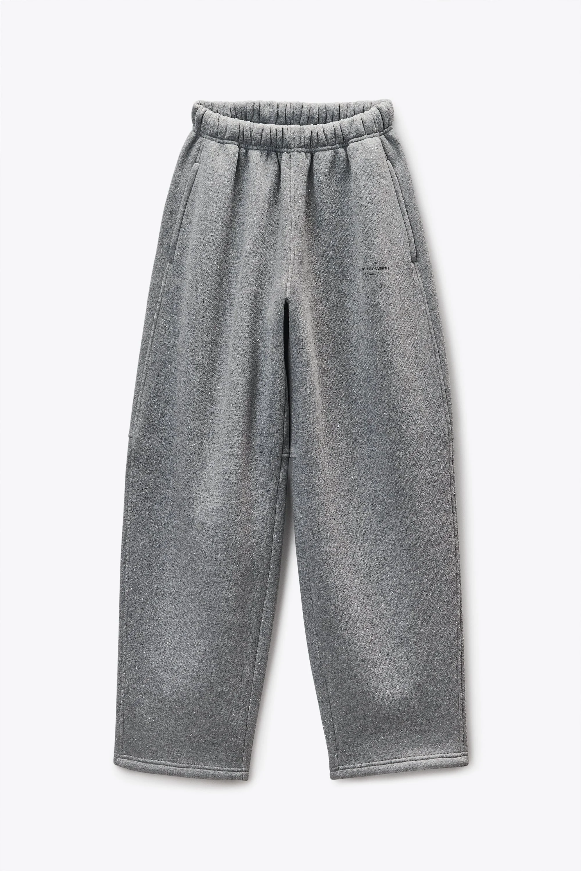 CRYSTAL HOTFIX MID-RISE SWEATPANT - 1