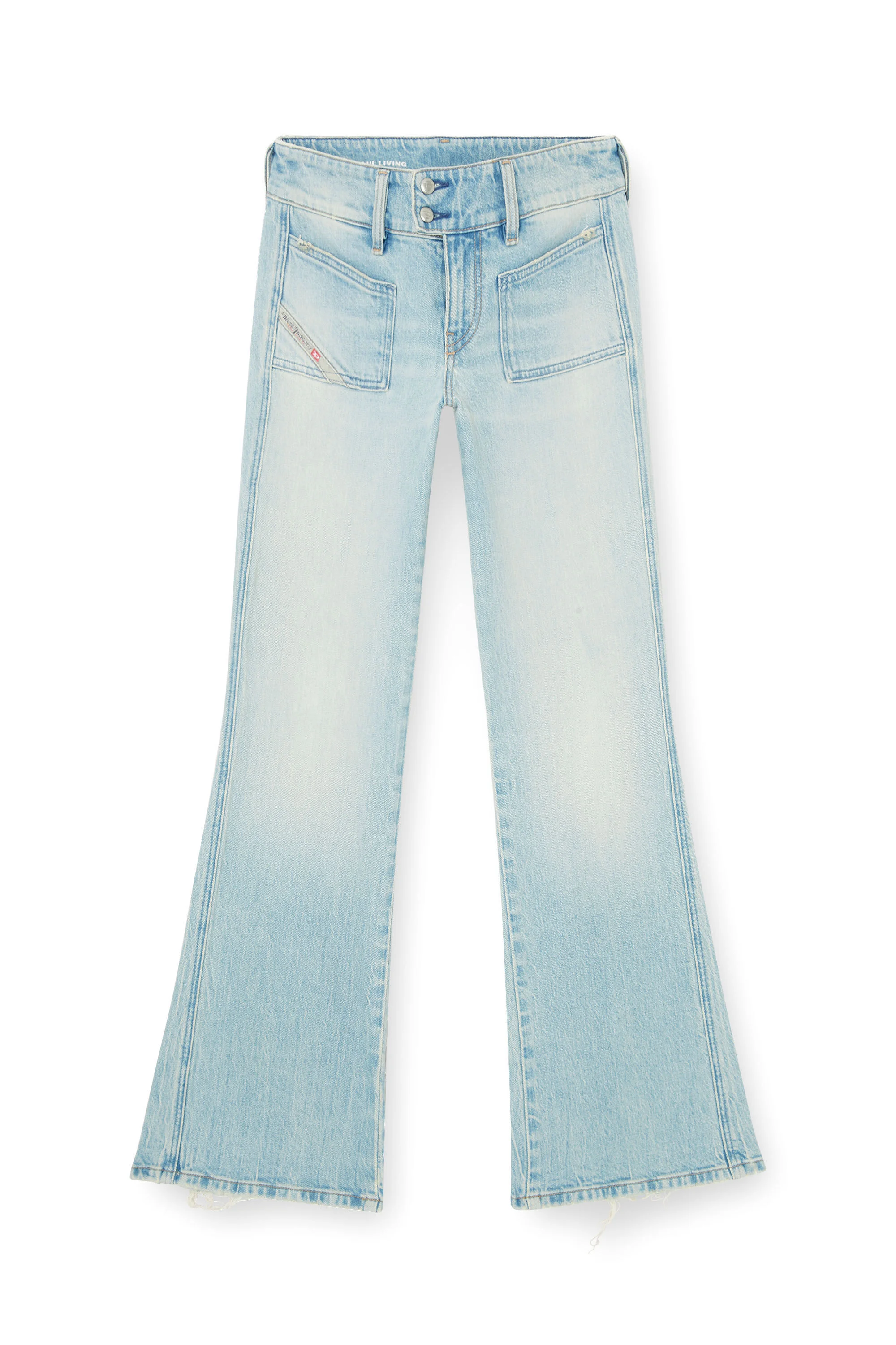 BOOTCUT JEANS LOW WAIST D-HUSH - 1