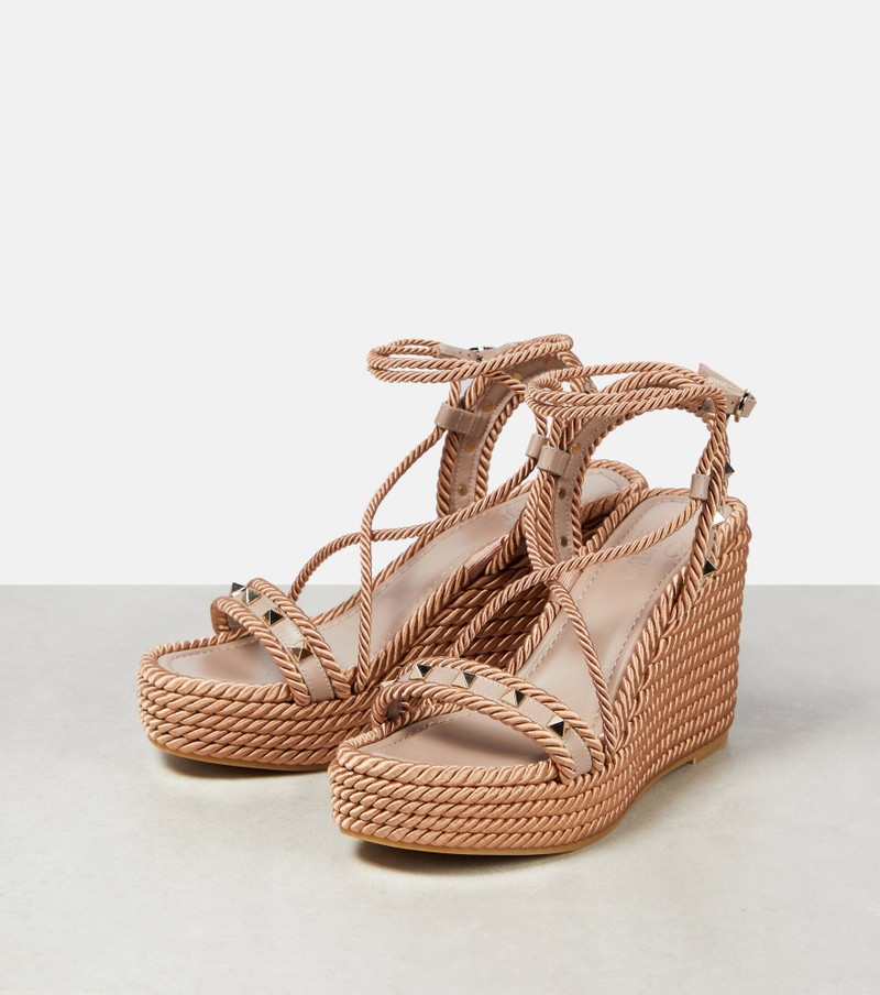 Rockstud espadrille sandals 5