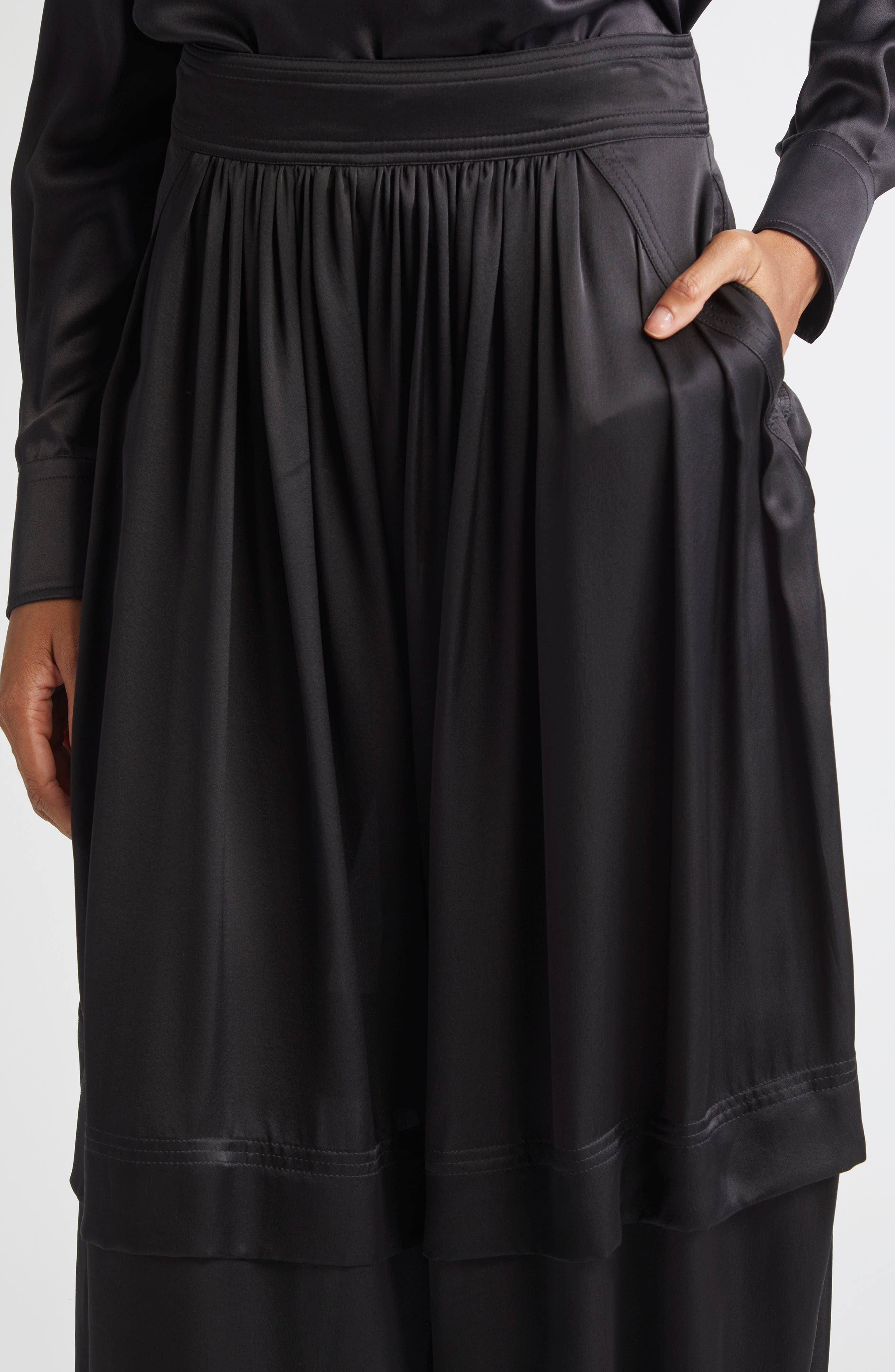 Zimmermann Hypnotic Silk Harem Pants in Black at Nordstrom - 4