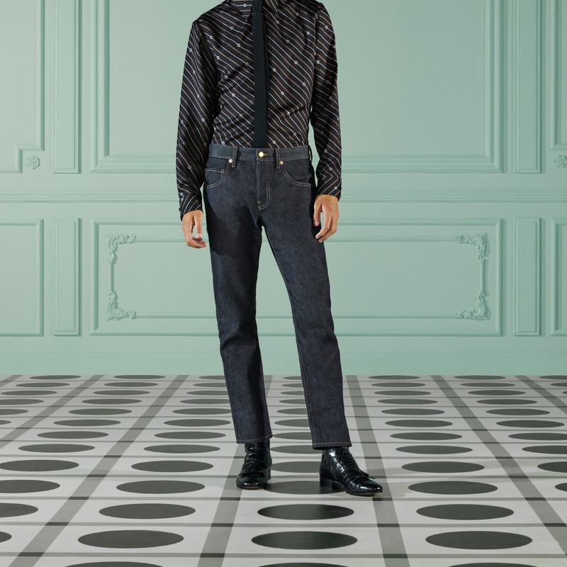 Tapered denim pant 5