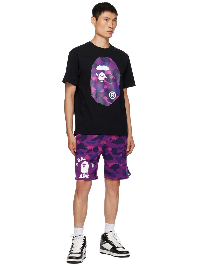 A BATHING APE® Black Camo Big Ape Head T-Shirt outlook