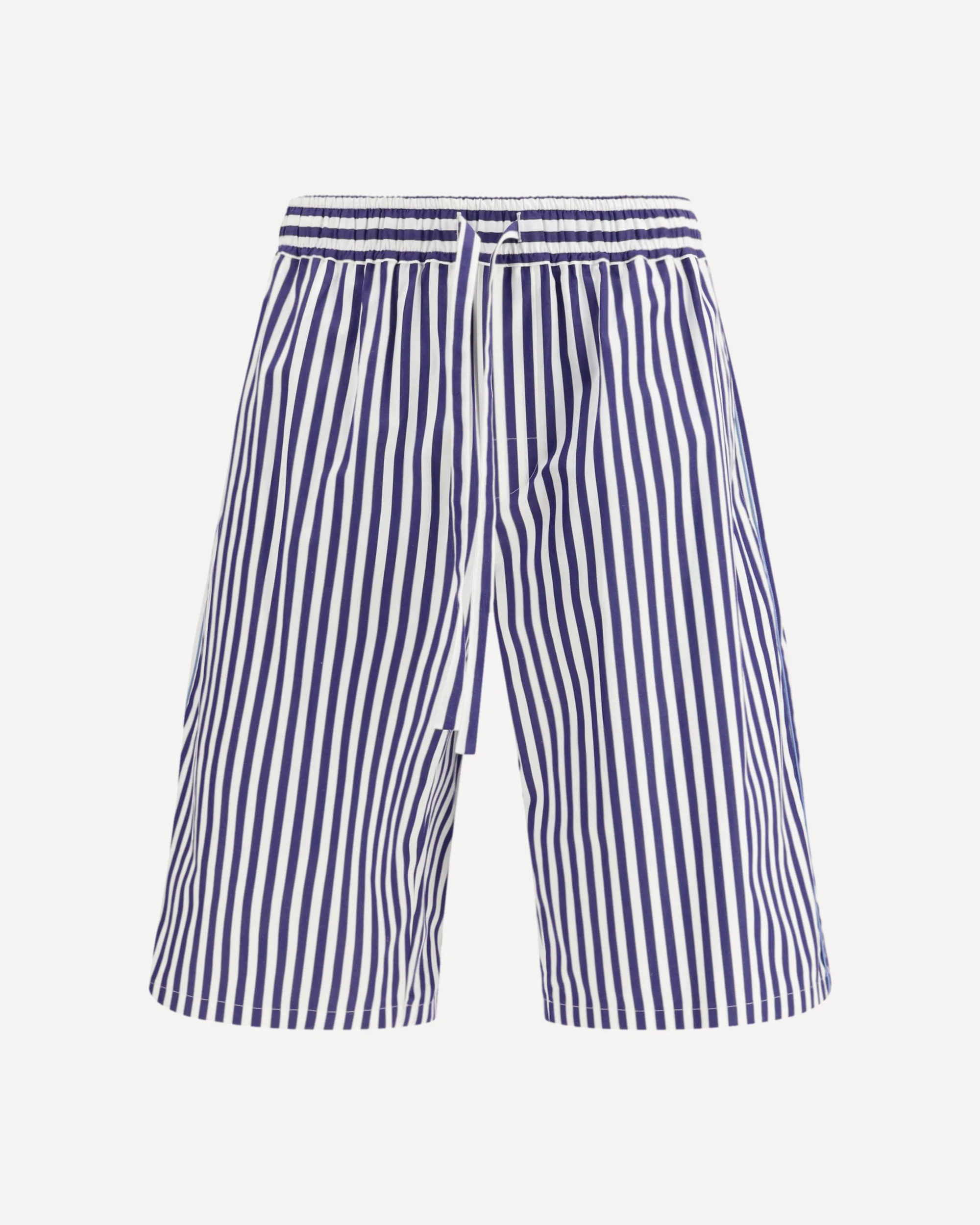 Striped drawstring Shorts - 1