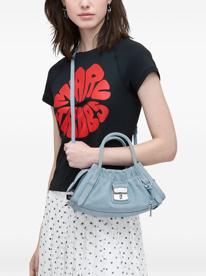 Marc Jacobs small The Suede Cristina tote bag outlook